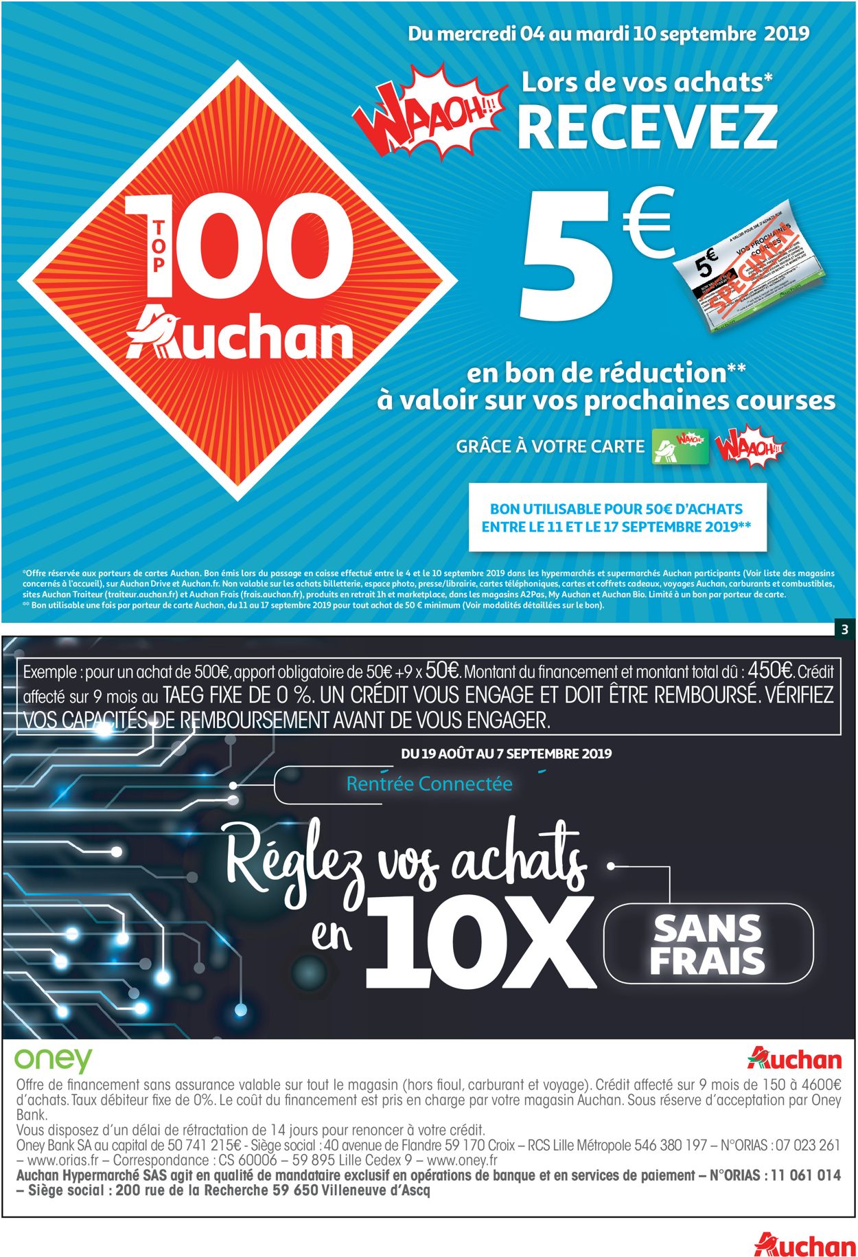Auchan Catalogue - 04.09-10.09.2019 (Page 3)