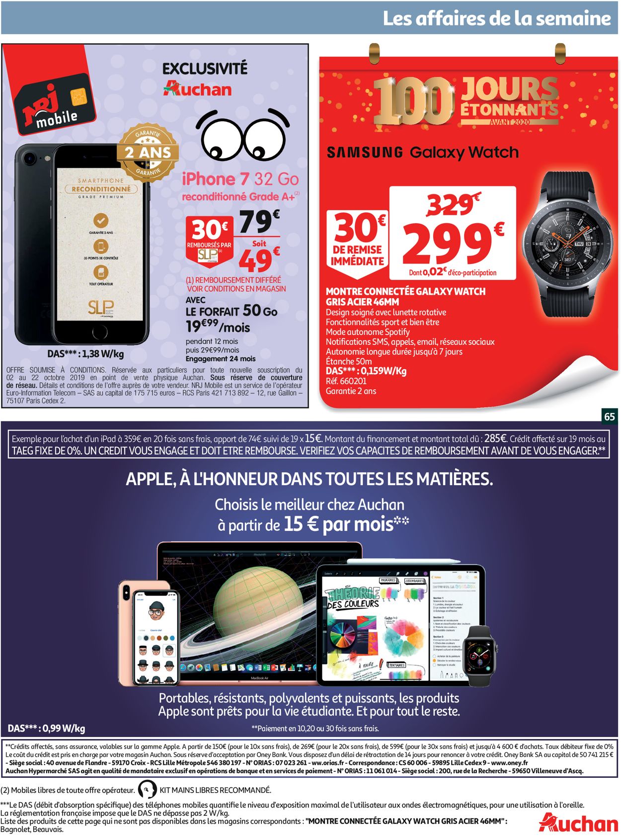 Auchan Catalogue - 02.10-08.10.2019 (Page 65)
