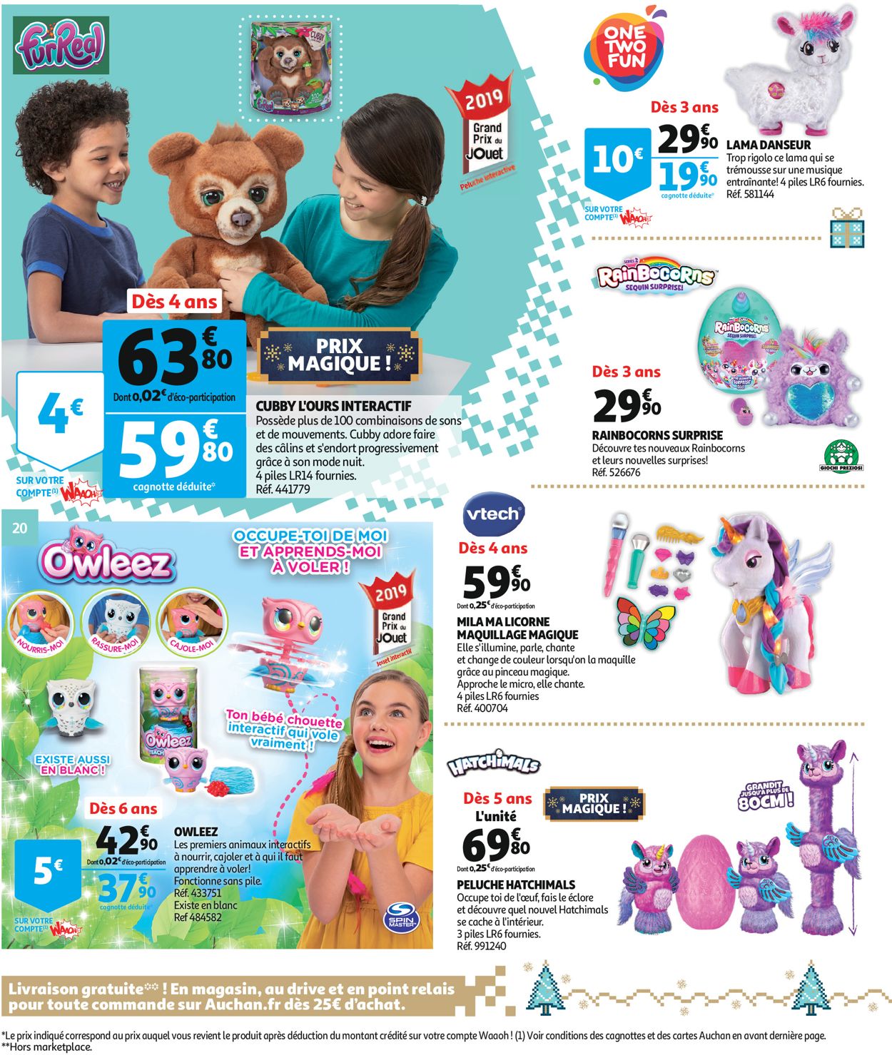 Auchan catalogue de Noël 2019 Catalogue - 18.10-15.12.2019 (Page 20)