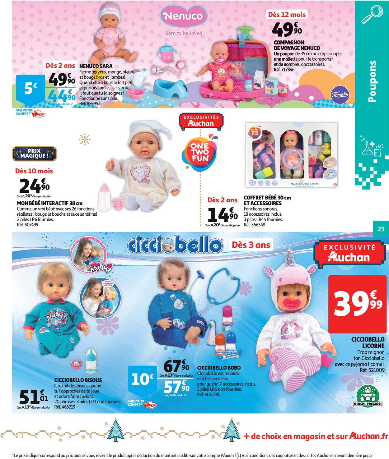 Auchan catalogue de Noël 2019 Catalogue - 18.10-15.12.2019 (Page 23)