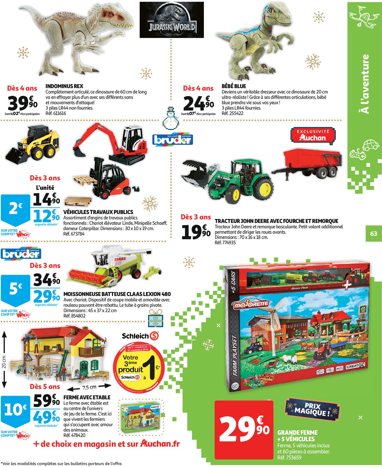 Auchan catalogue de Noël 2019 Catalogue - 18.10-15.12.2019 (Page 63)
