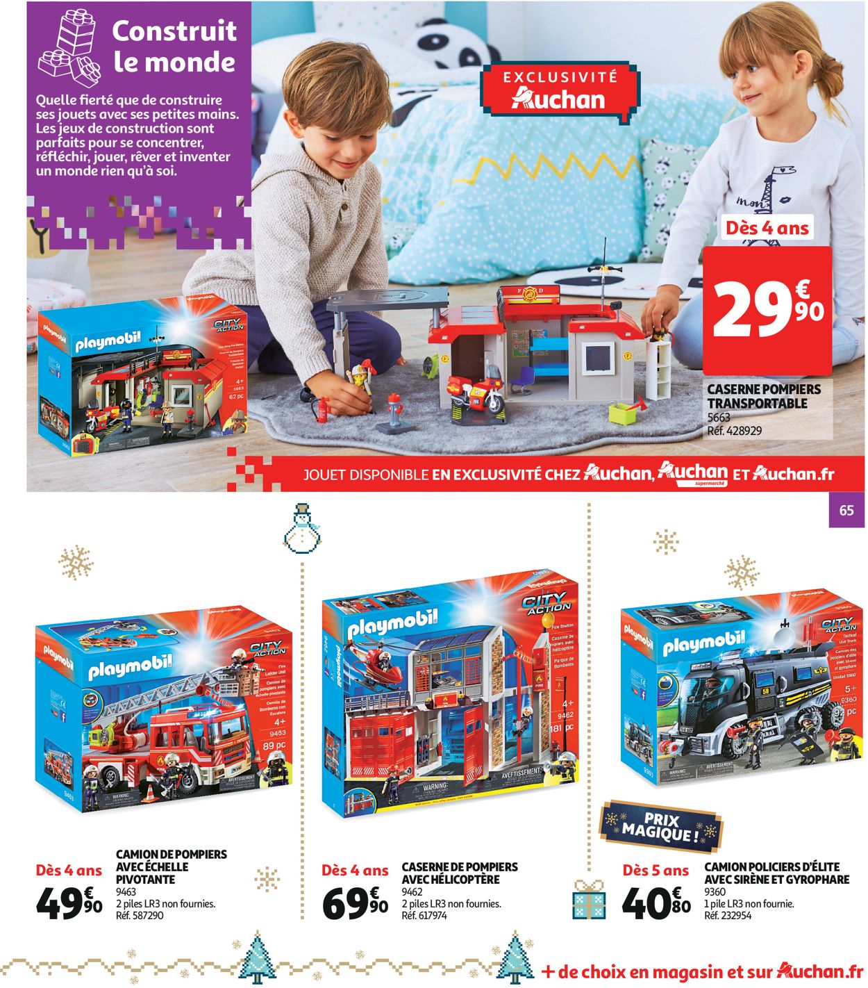 Auchan catalogue de Noël 2019 Catalogue - 18.10-15.12.2019 (Page 65)