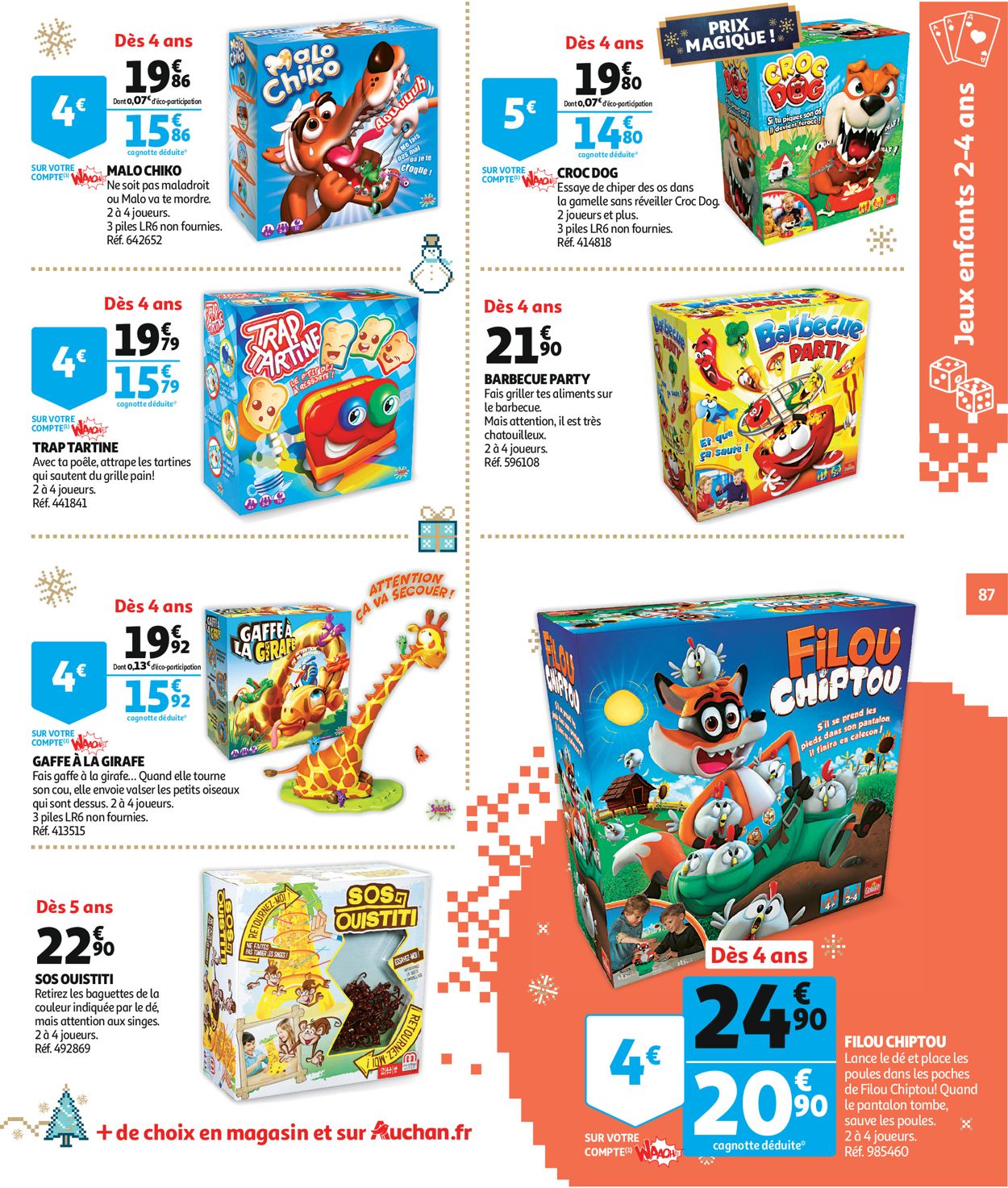 Auchan catalogue de Noël 2019 Catalogue - 18.10-15.12.2019 (Page 87)