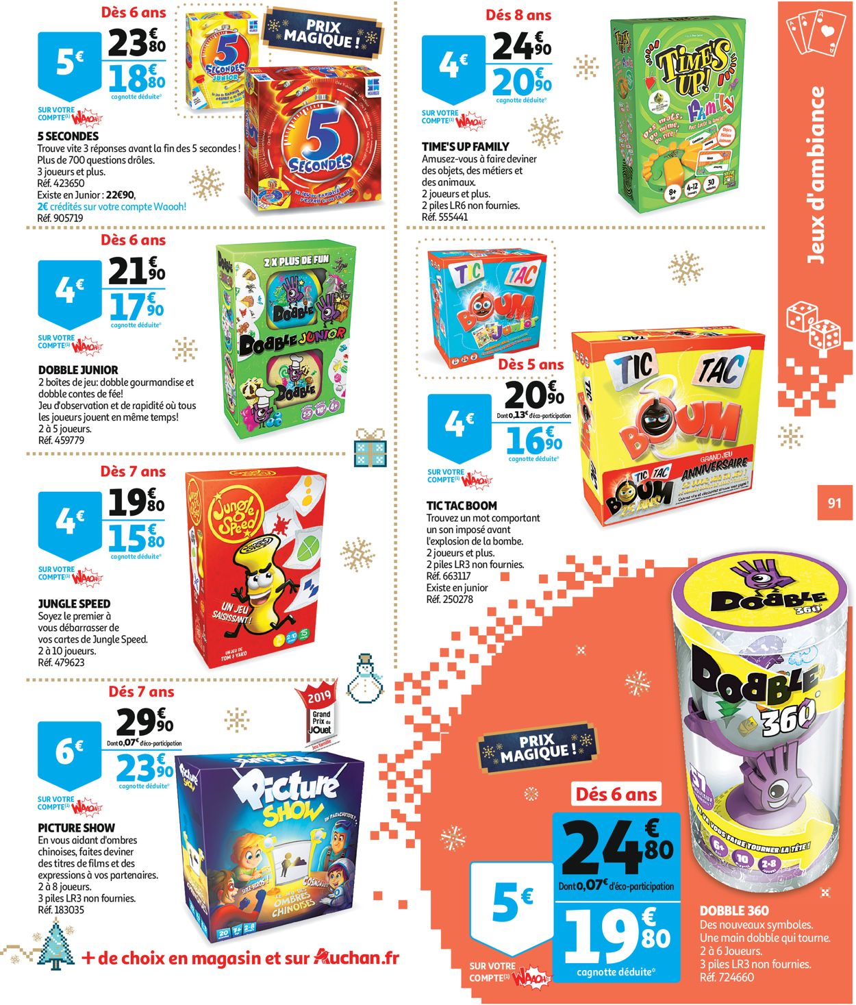 Auchan catalogue de Noël 2019 Catalogue - 18.10-15.12.2019 (Page 91)