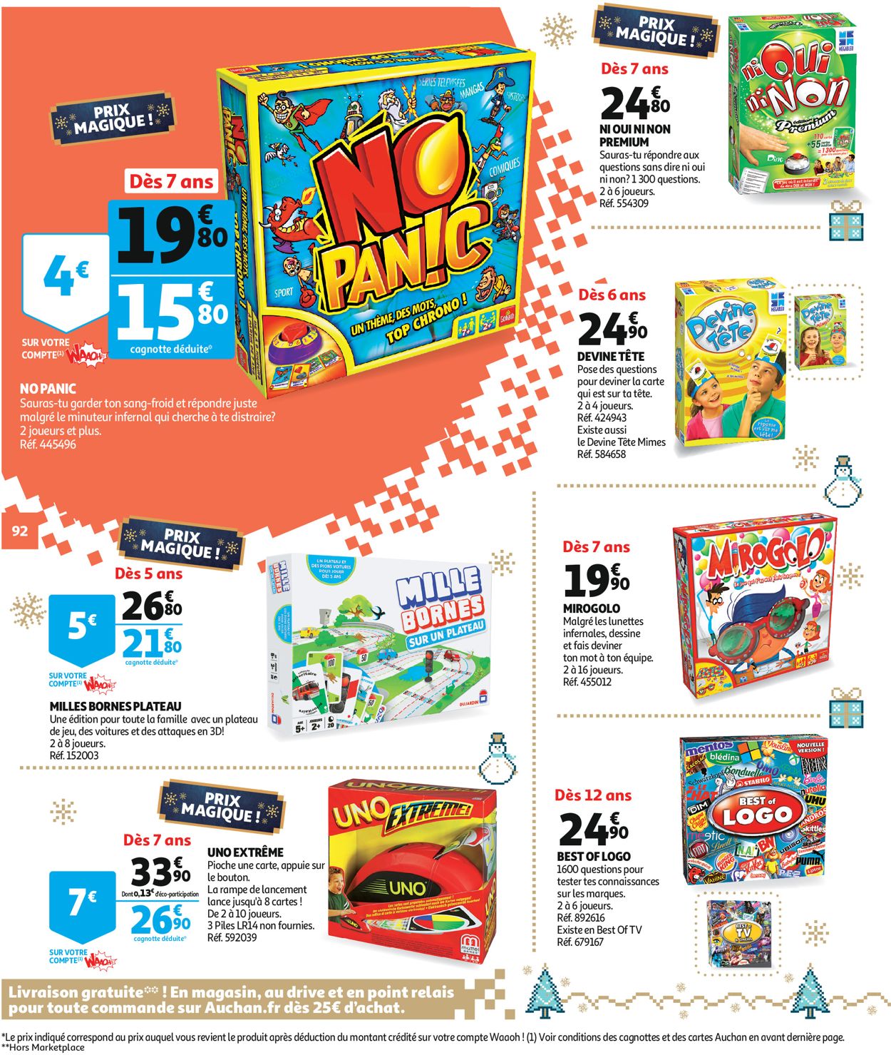 Auchan catalogue de Noël 2019 Catalogue - 18.10-15.12.2019 (Page 92)