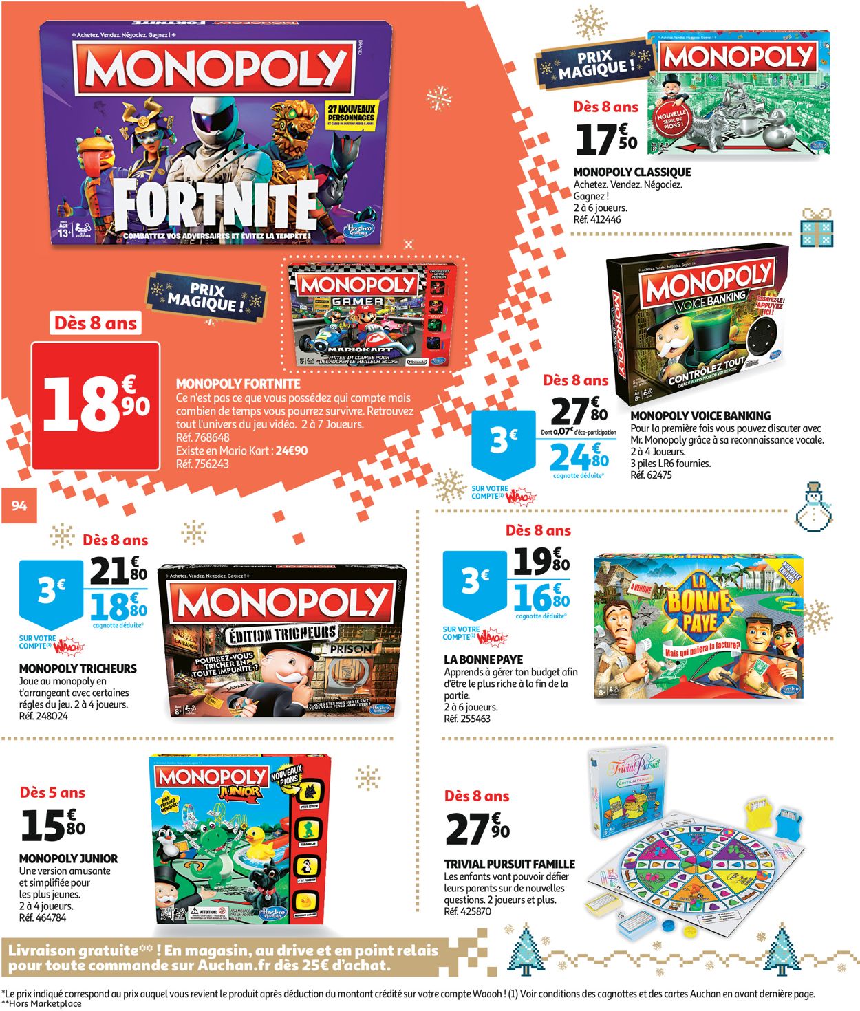 Auchan catalogue de Noël 2019 Catalogue - 18.10-15.12.2019 (Page 94)
