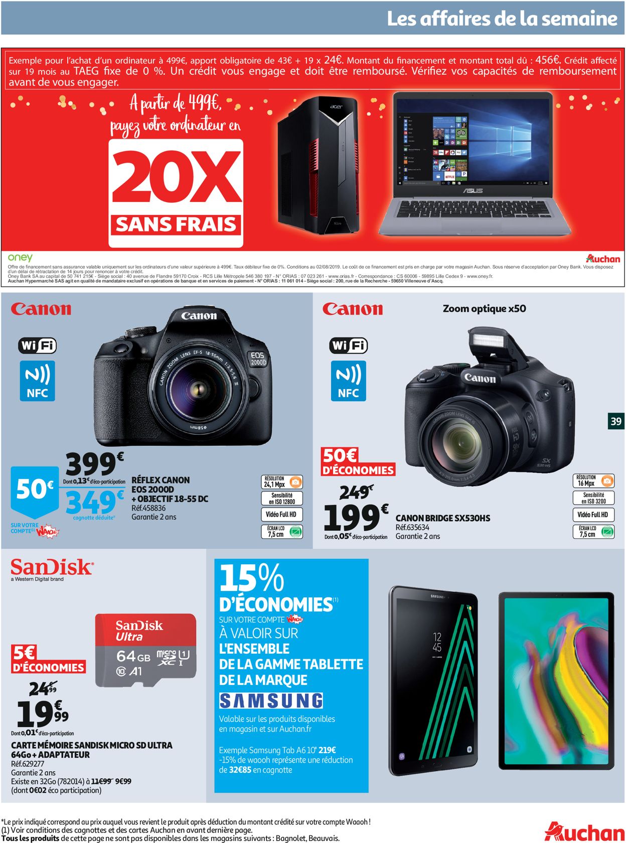 Auchan Catalogue - 16.10-22.10.2019 (Page 39)