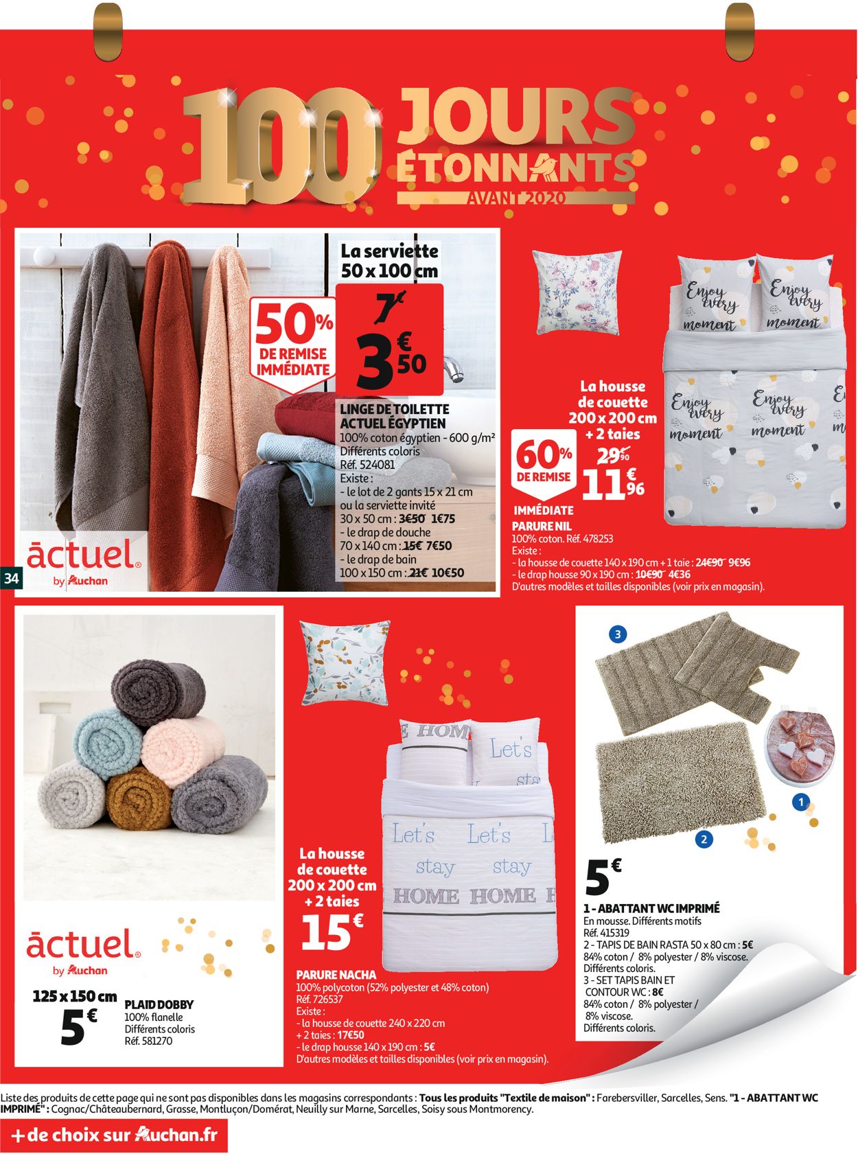 Auchan Catalogue - 30.10-05.11.2019 (Page 34)