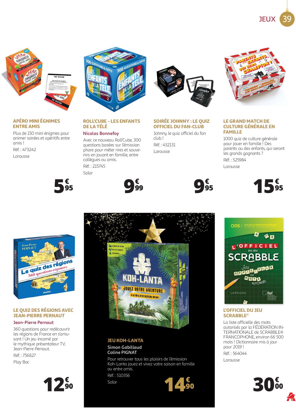 Auchan catalogue de Noël 2019 Catalogue - 02.11-31.12.2019 (Page 39)