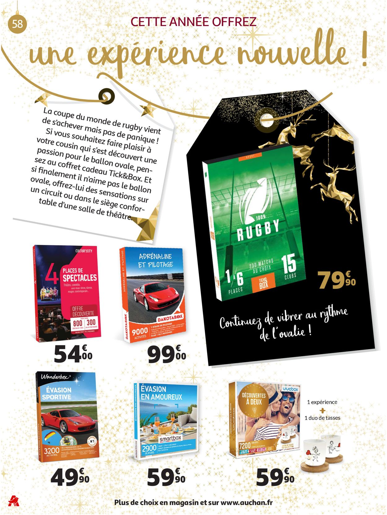 Auchan catalogue de Noël 2019 Catalogue - 02.11-31.12.2019 (Page 58)