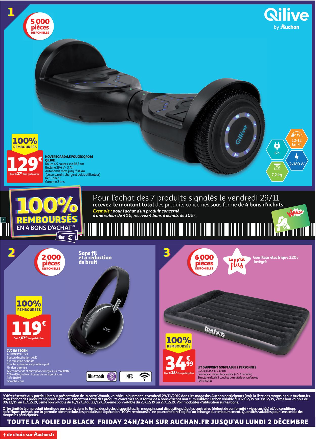 Auchan BLACK FRIDAY 2019 Catalogue - 29.11-01.12.2019 (Page 2)