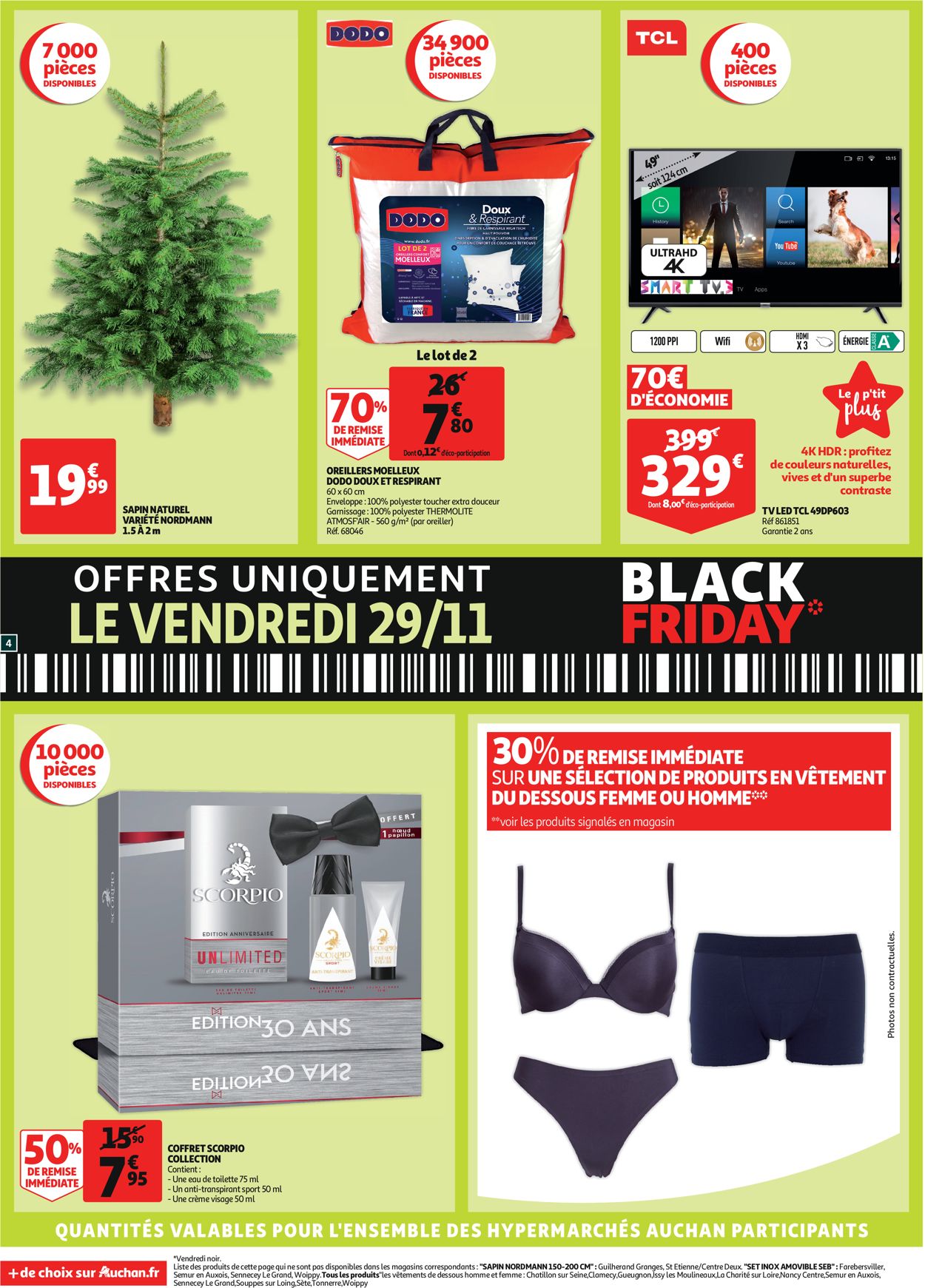 Auchan BLACK FRIDAY 2019 Catalogue - 29.11-01.12.2019 (Page 4)