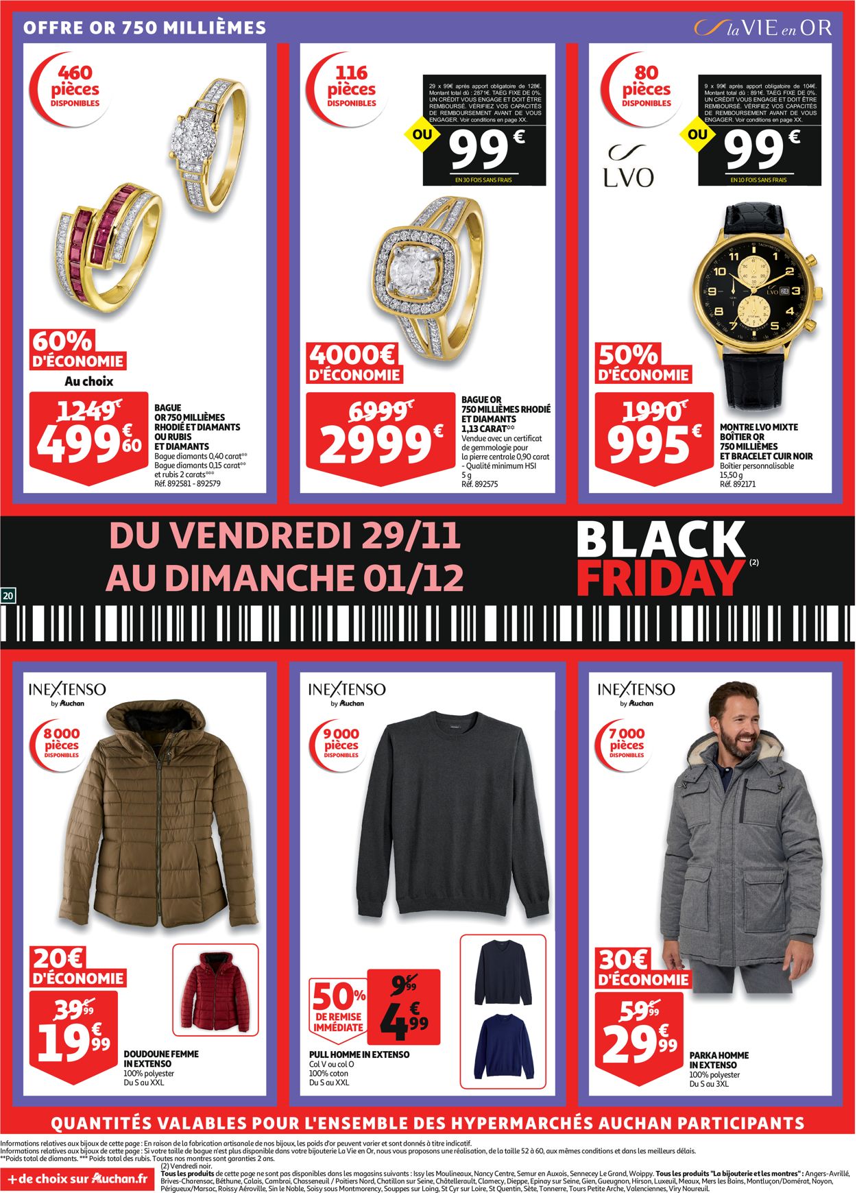 Auchan BLACK FRIDAY 2019 Catalogue - 29.11-01.12.2019 (Page 20)