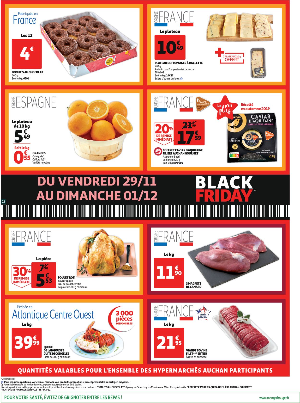 Auchan BLACK FRIDAY 2019 Catalogue - 29.11-01.12.2019 (Page 22)
