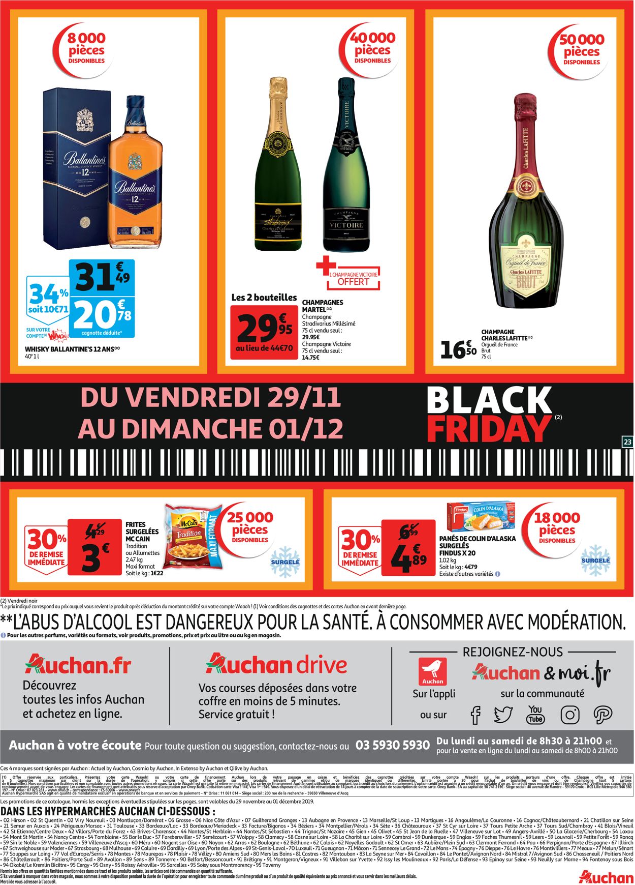 Auchan BLACK FRIDAY 2019 Catalogue - 29.11-01.12.2019 (Page 23)