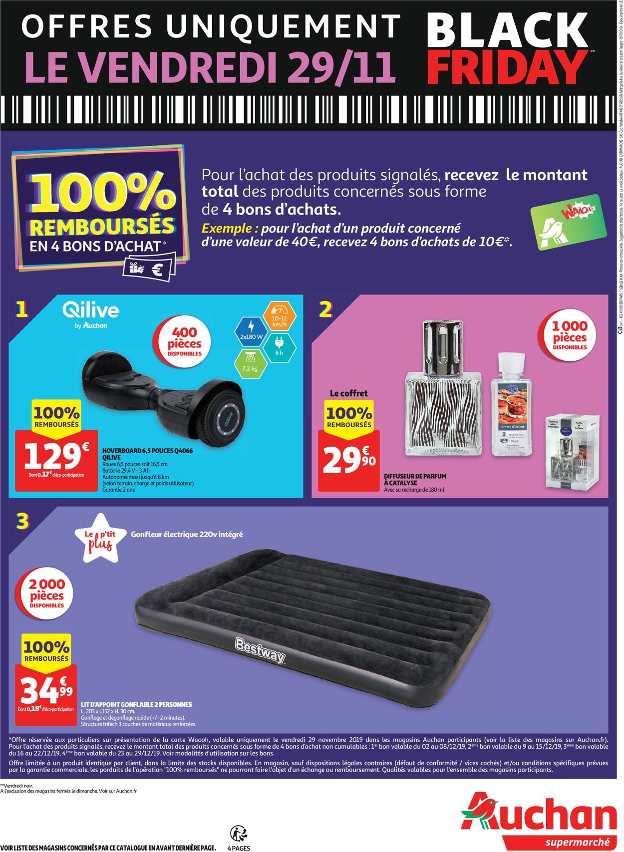 Auchan BLACK FRIDAY 2019 Catalogue - 29.11-01.12.2019 (Page 4)