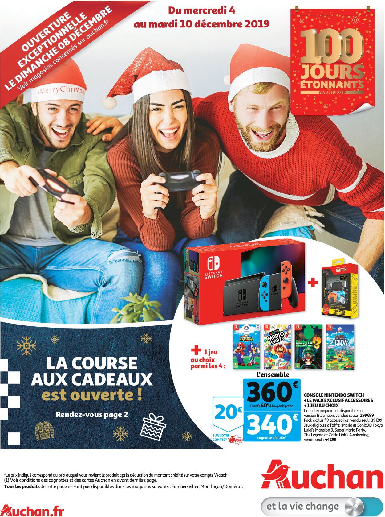 Auchan catalogue de Noël 2019 Catalogue - 04.12-10.12.2019