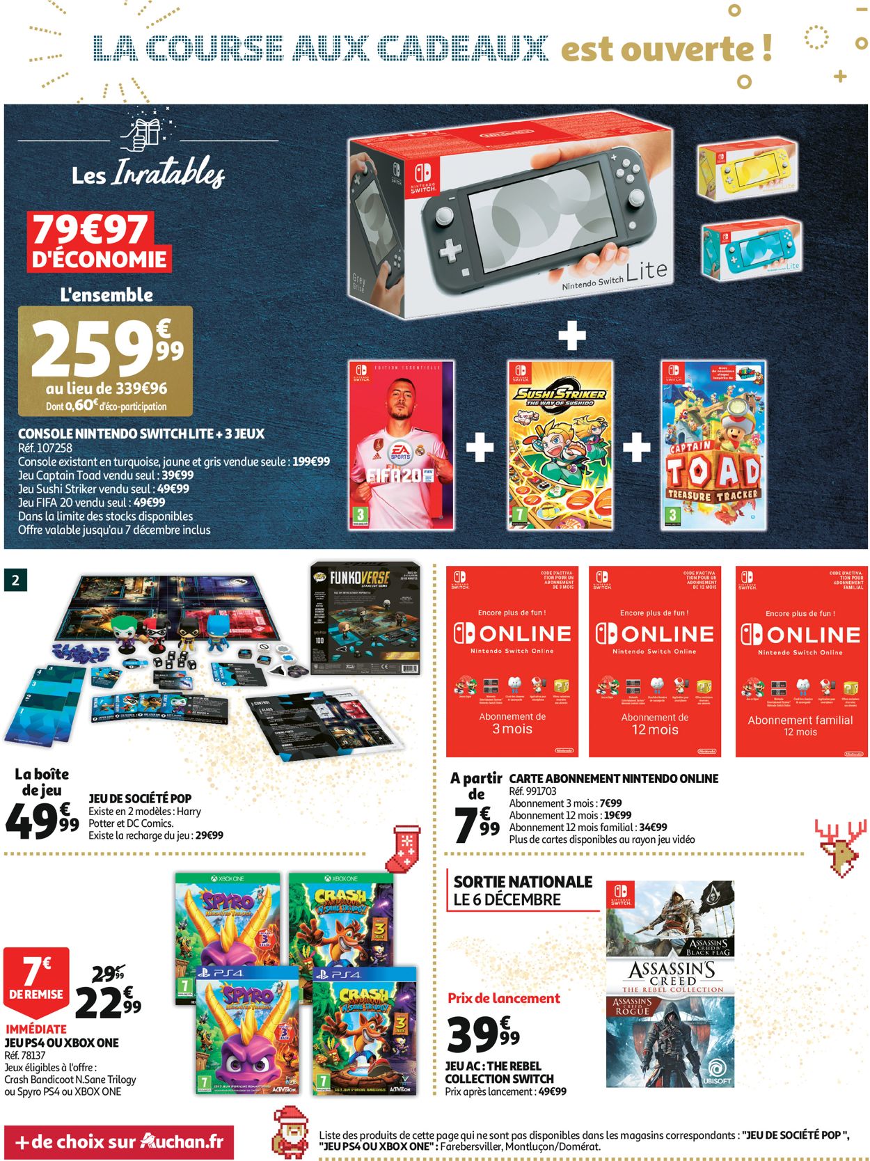 Auchan catalogue de Noël 2019 Catalogue - 04.12-10.12.2019 (Page 2)