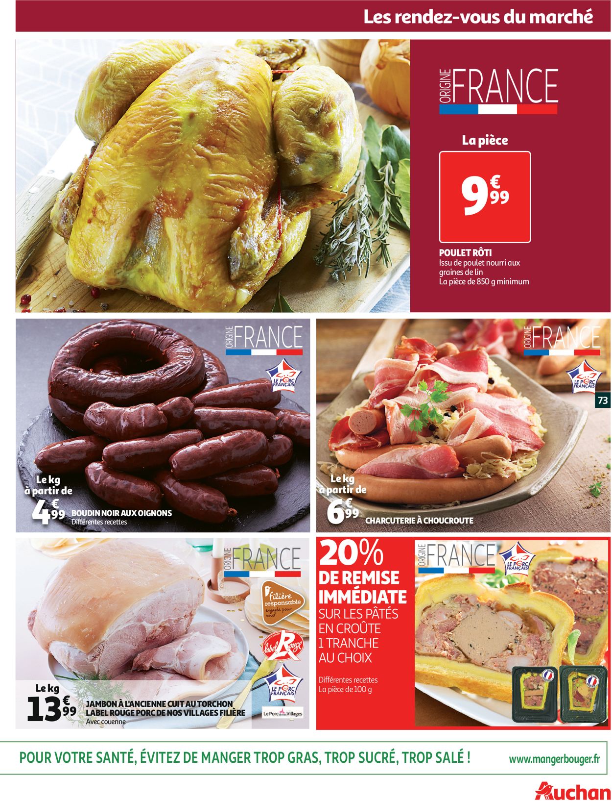 Auchan catalogue de Noël 2019 Catalogue - 04.12-10.12.2019 (Page 73)