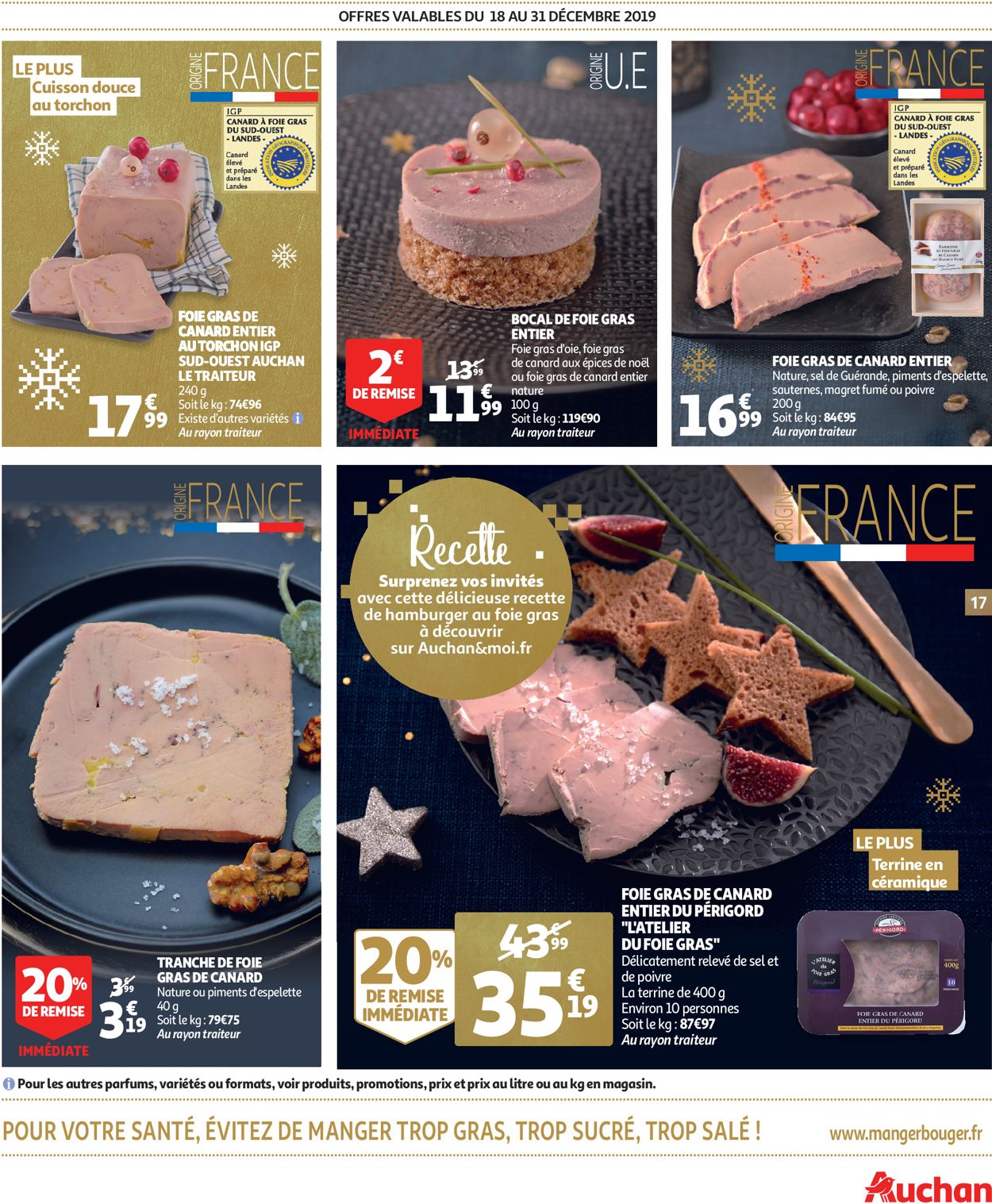 Auchan catalogue de Noël 2019 Catalogue - 11.12-31.12.2019 (Page 17)