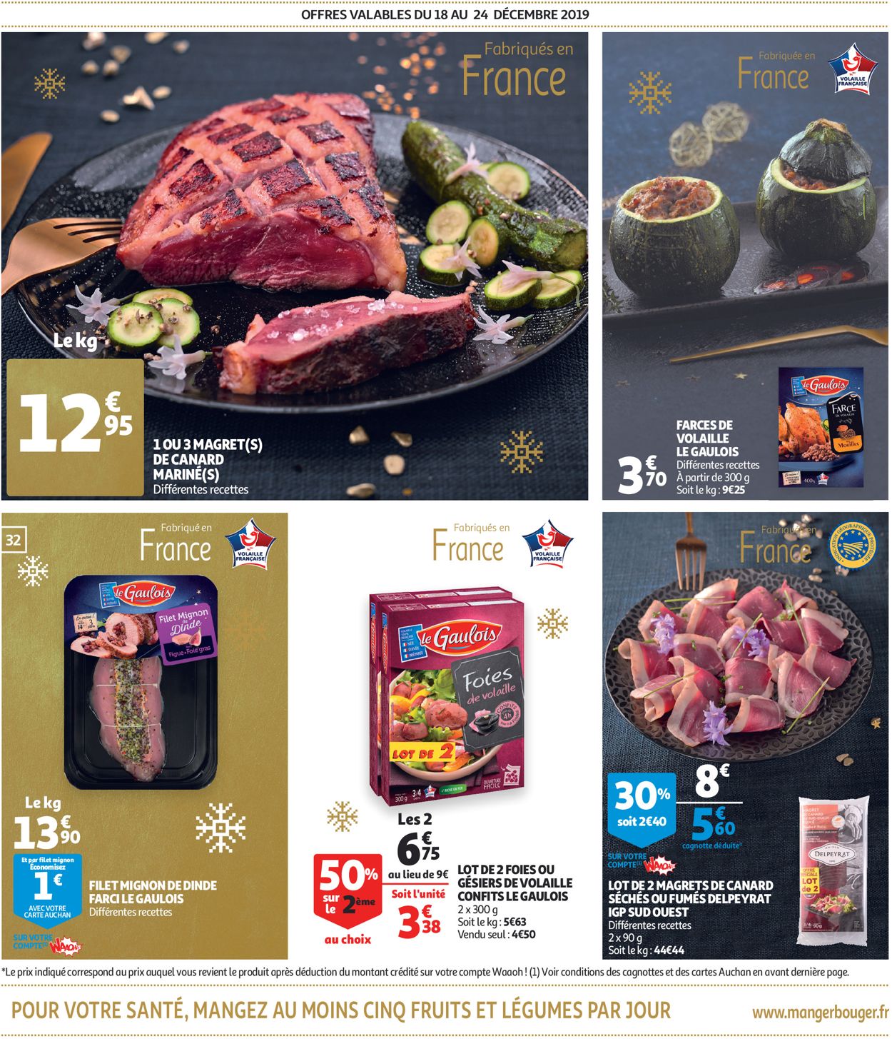 Auchan catalogue de Noël 2019 Catalogue - 11.12-31.12.2019 (Page 32)
