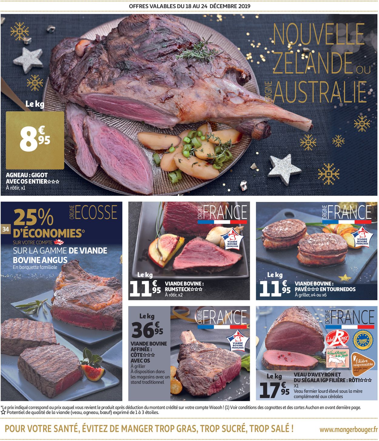 Auchan catalogue de Noël 2019 Catalogue - 11.12-31.12.2019 (Page 34)