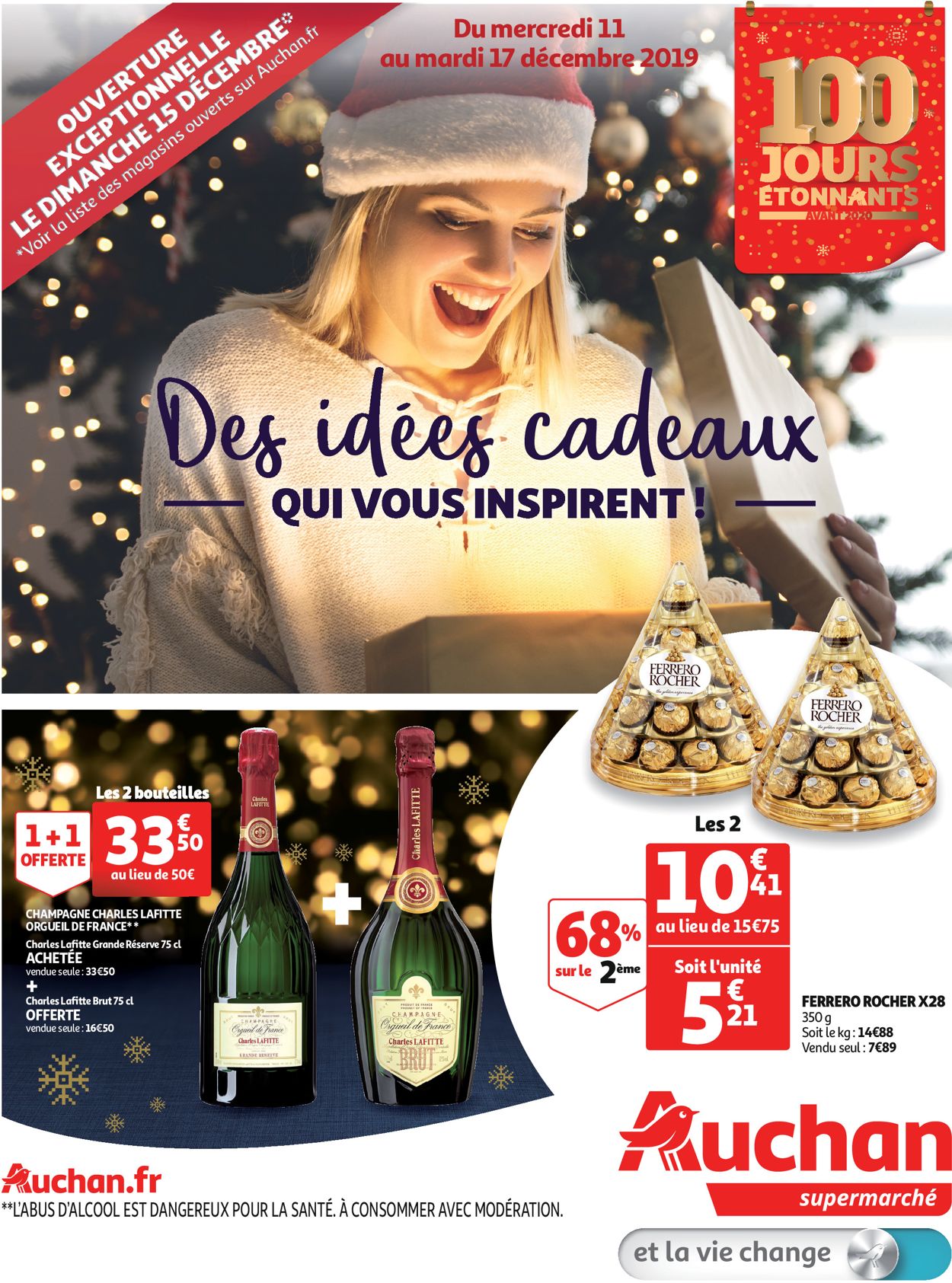 Auchan catalogue de Noël 2019 Catalogue - 11.12-17.12.2019