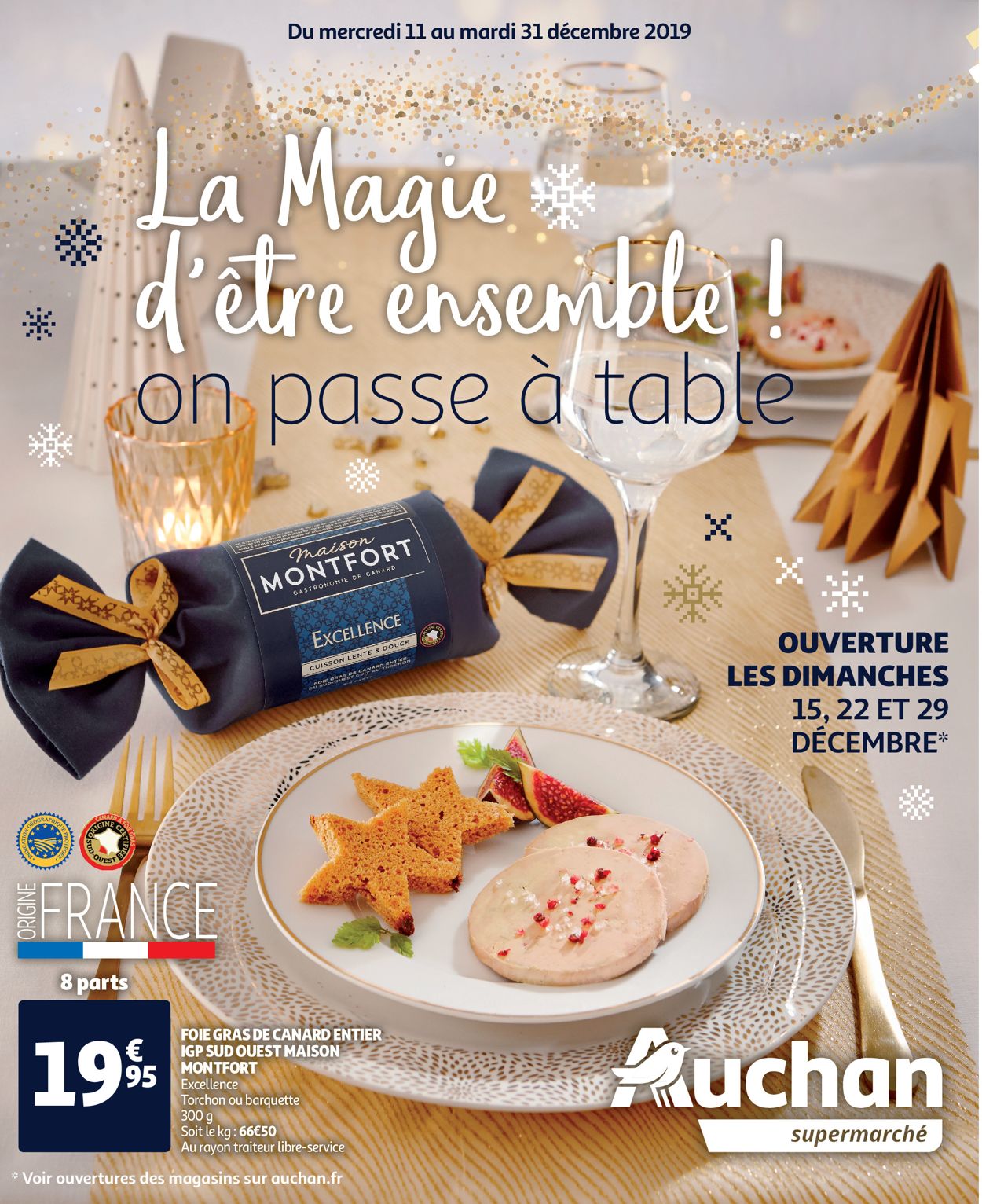 Auchan catalogue de Noël 2019 Catalogue - 11.12-31.12.2019