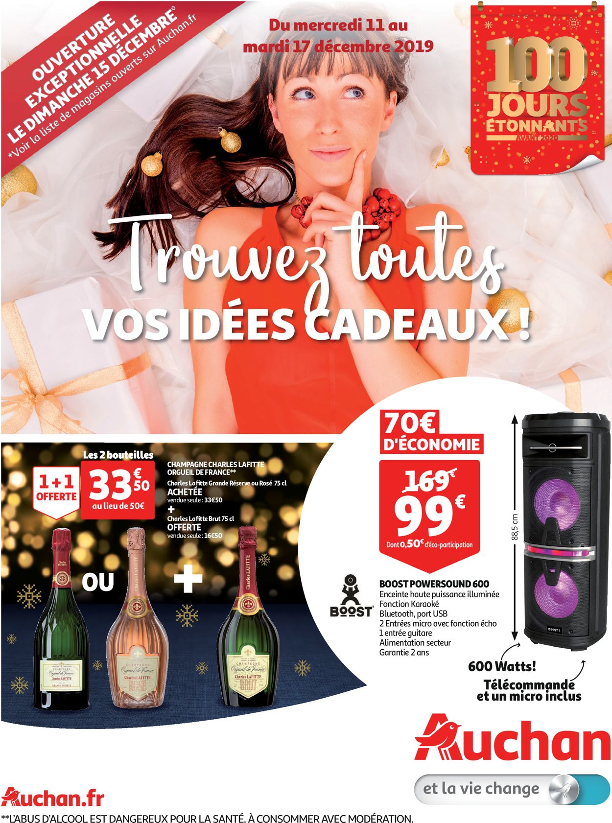 Auchan catalogue de Noël 2019 Catalogue - 11.12-17.12.2019