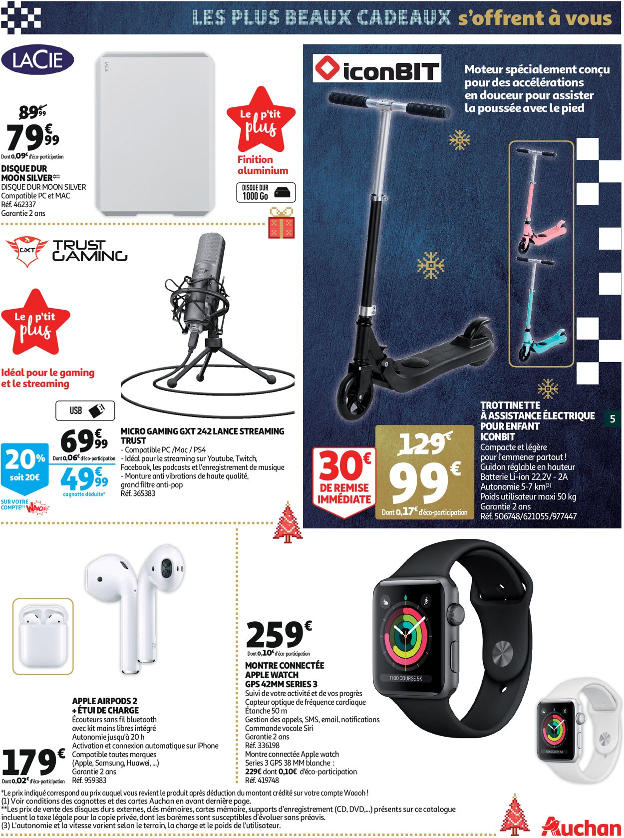Auchan catalogue de Noël 2019 Catalogue - 11.12-17.12.2019 (Page 5)