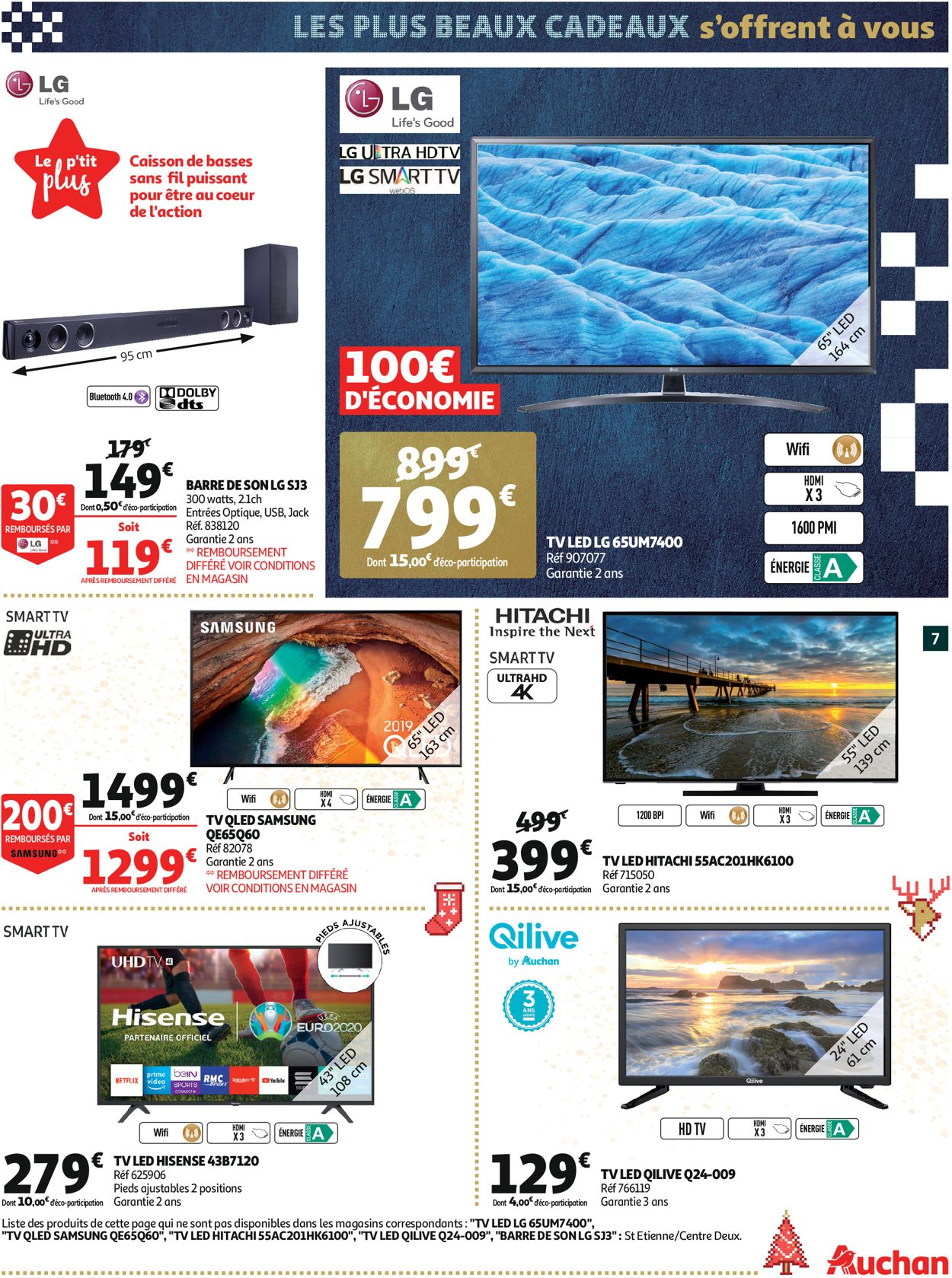 Auchan catalogue de Noël 2019 Catalogue - 11.12-17.12.2019 (Page 7)