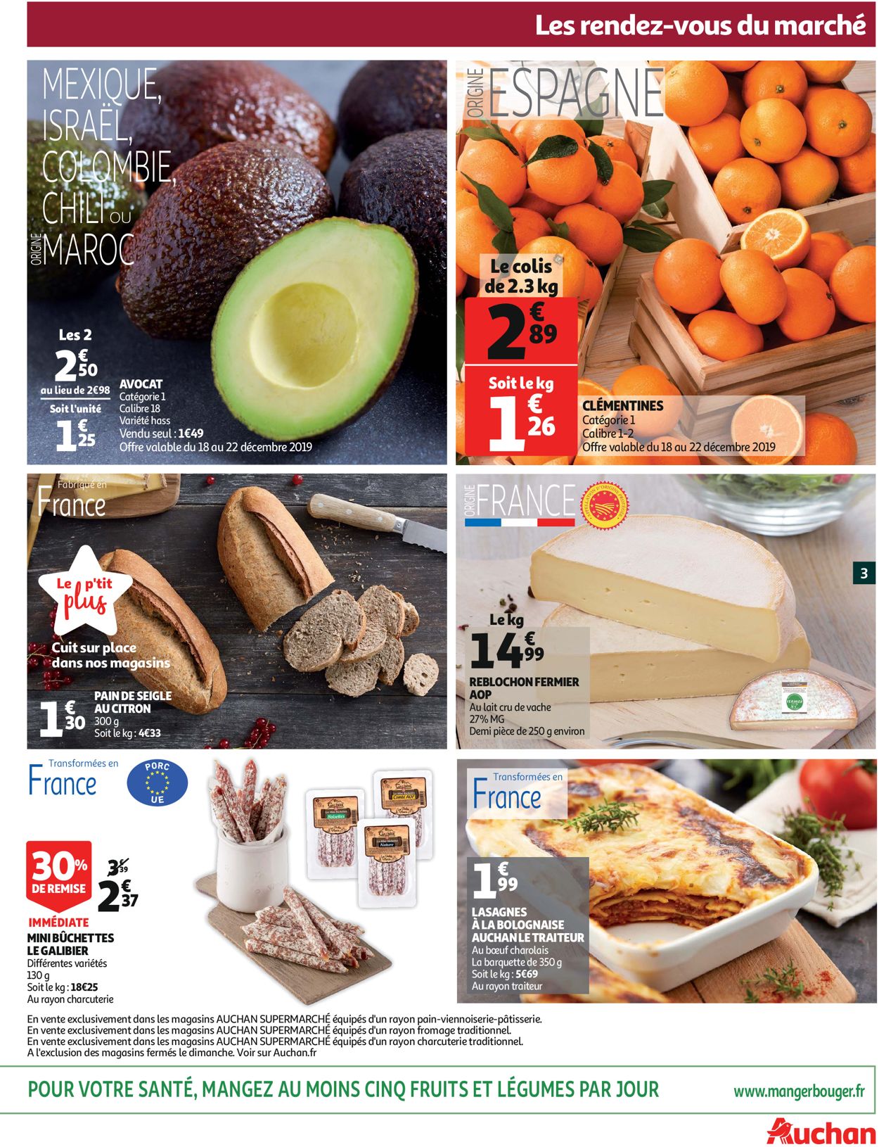 Auchan catalogue de Noël 2019 Catalogue - 18.12-24.12.2019 (Page 3)