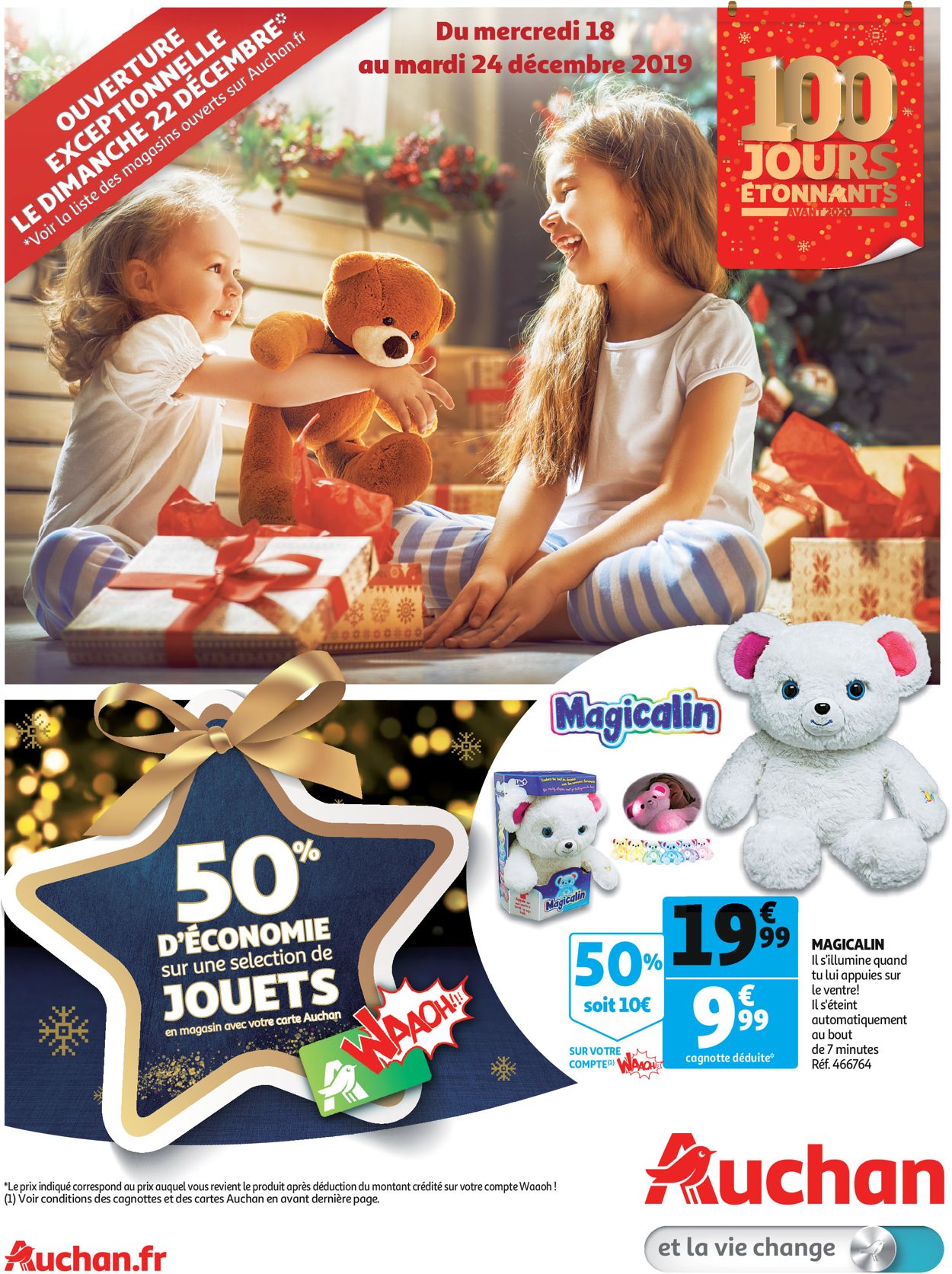Auchan catalogue de Noël 2019 Catalogue - 18.12-24.12.2019