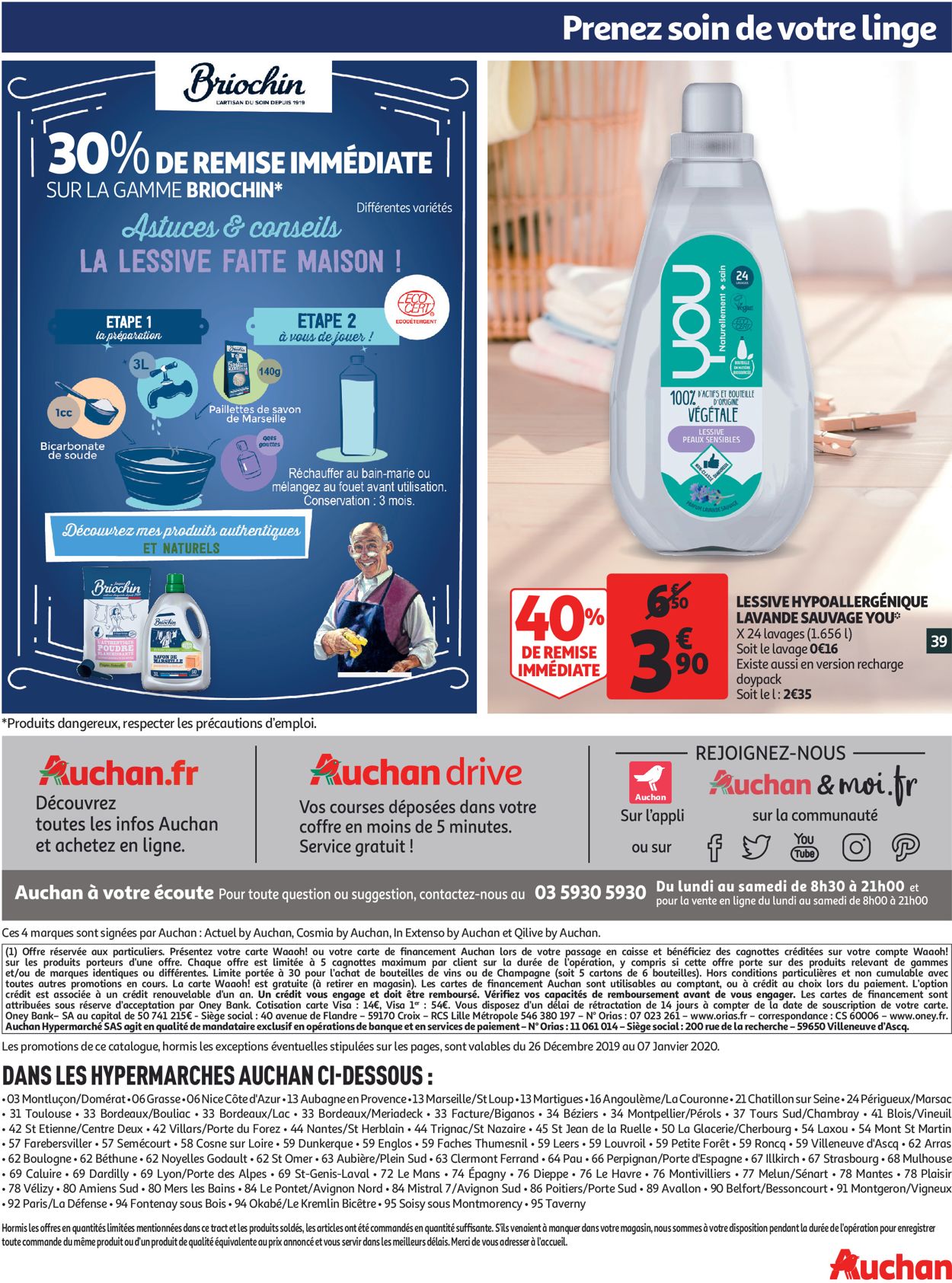 Auchan Catalogue - 26.12-07.01.2020 (Page 39)