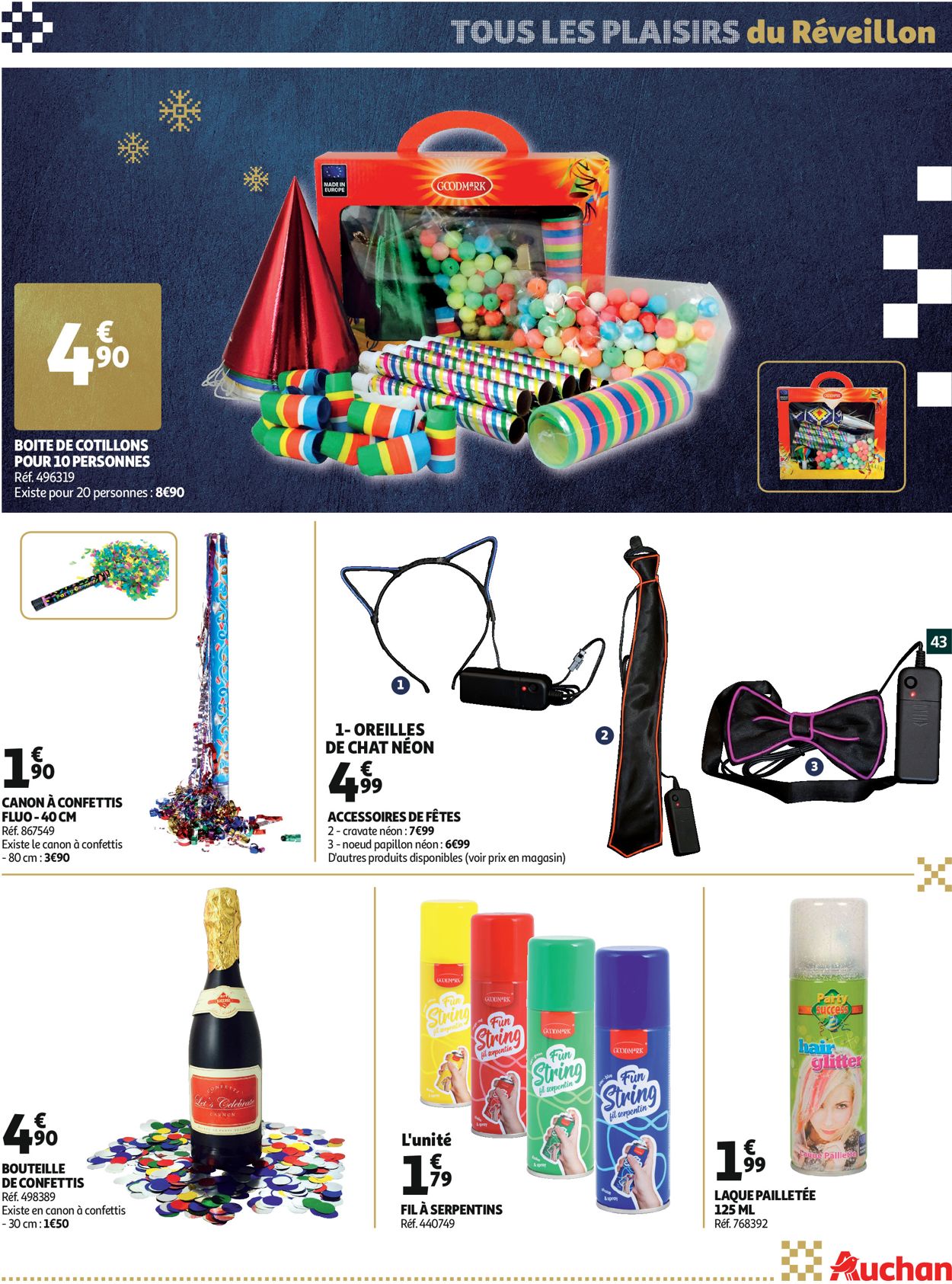 Auchan - Catalogue du Nouvel An Catalogue - 26.12-31.12.2019 (Page 43)