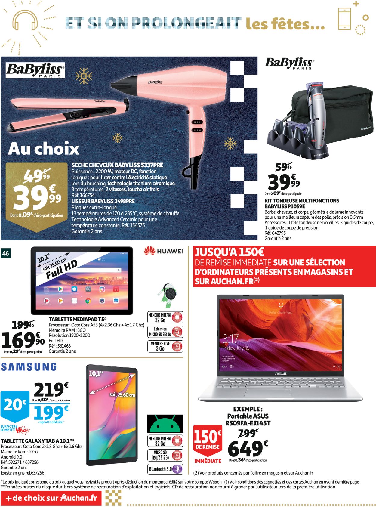Auchan - Catalogue du Nouvel An Catalogue - 26.12-31.12.2019 (Page 46)
