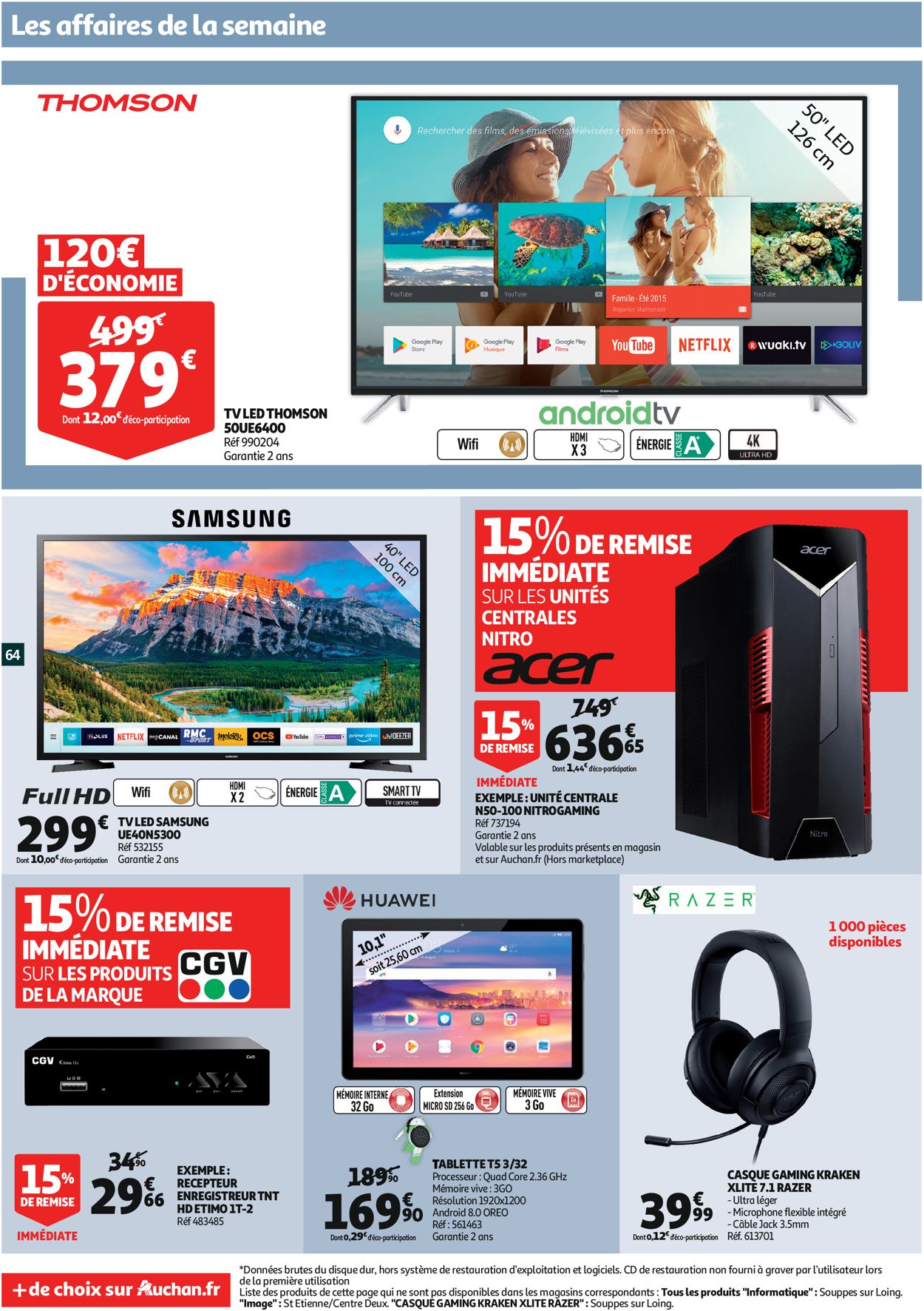 Auchan Catalogue - 02.01-07.01.2020 (Page 64)