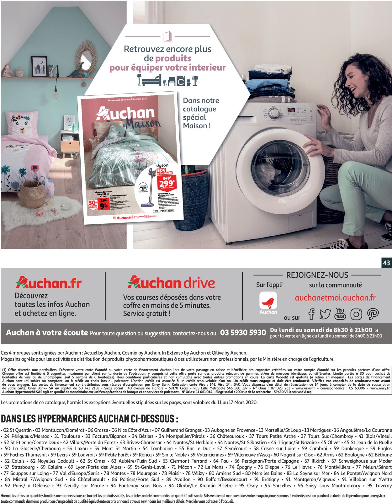 Auchan Catalogue - 11.03-17.03.2020 (Page 43)