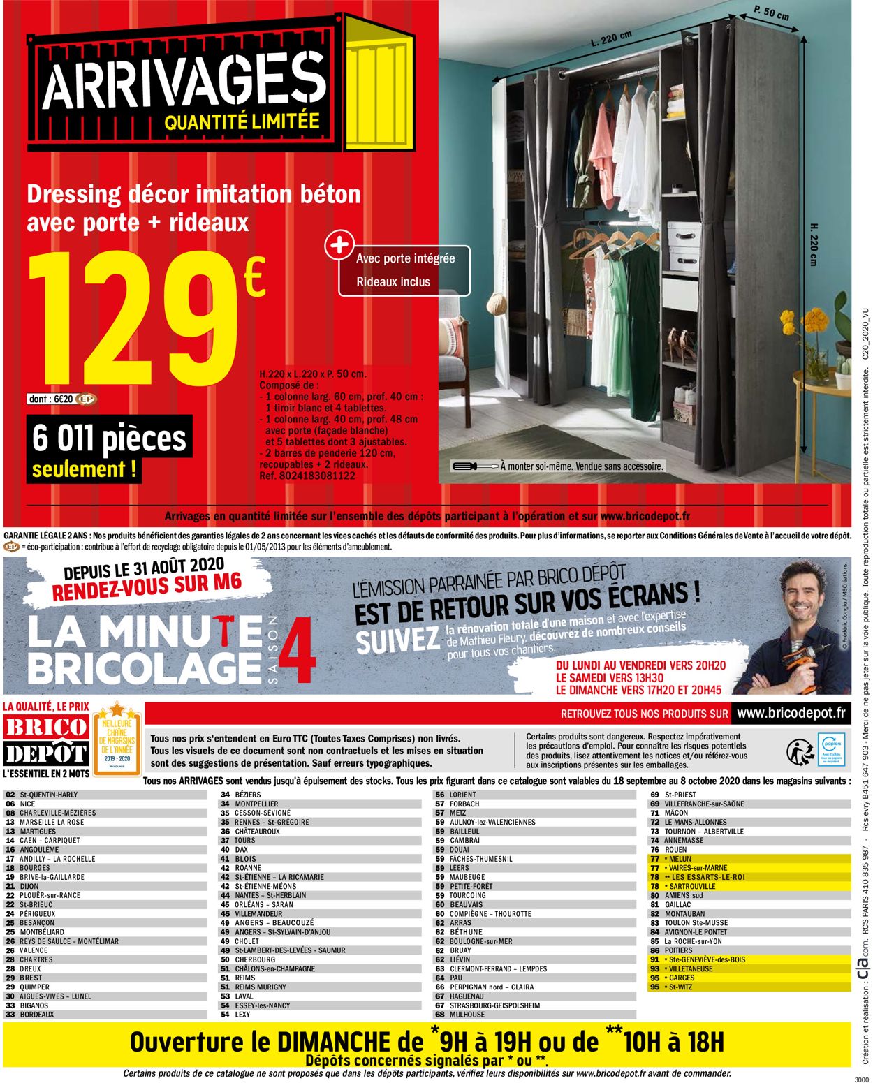 Brico Dépôt Catalogue - 18.09-08.10.2020 (Page 44)