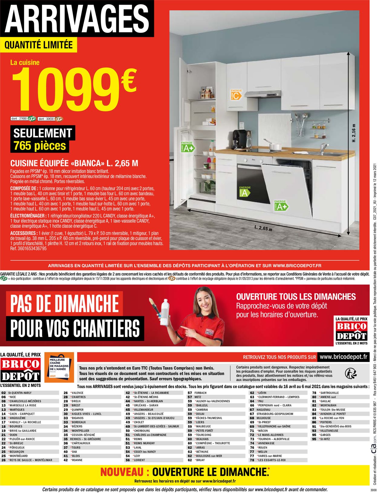 Brico Dépôt Catalogue - 16.04-06.05.2021 (Page 56)