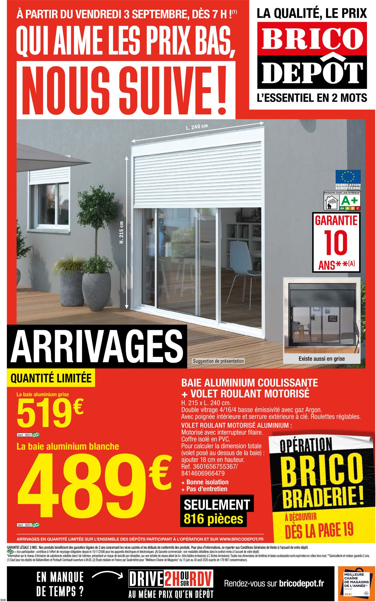 Brico Dépôt Catalogue - 03.09-16.09.2021