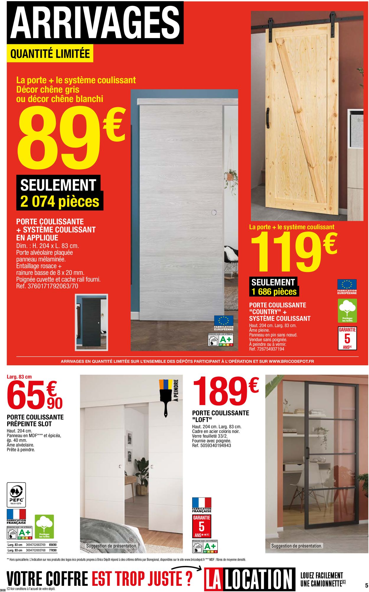 Brico Dépôt Catalogue - 03.09-16.09.2021 (Page 5)