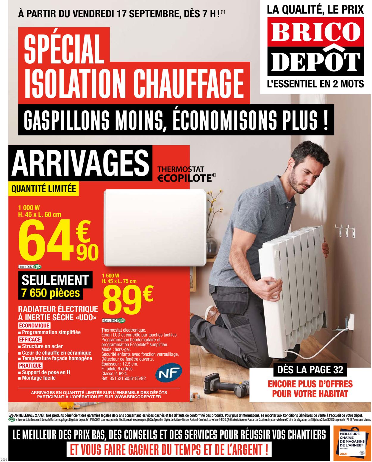 Brico Dépôt Catalogue - 17.09-07.10.2021