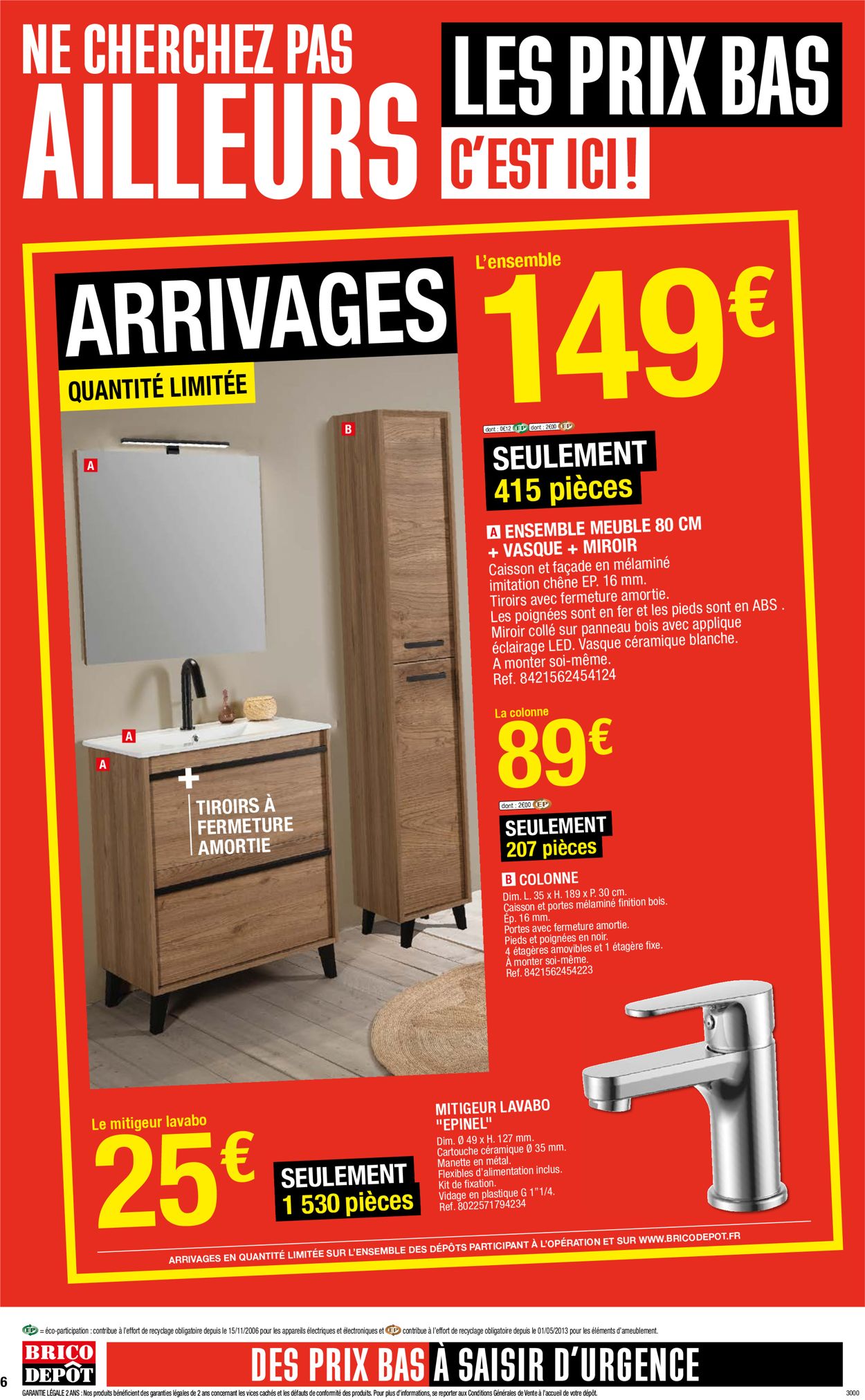 Brico Dépôt Catalogue - 05.11-18.11.2021 (Page 6)