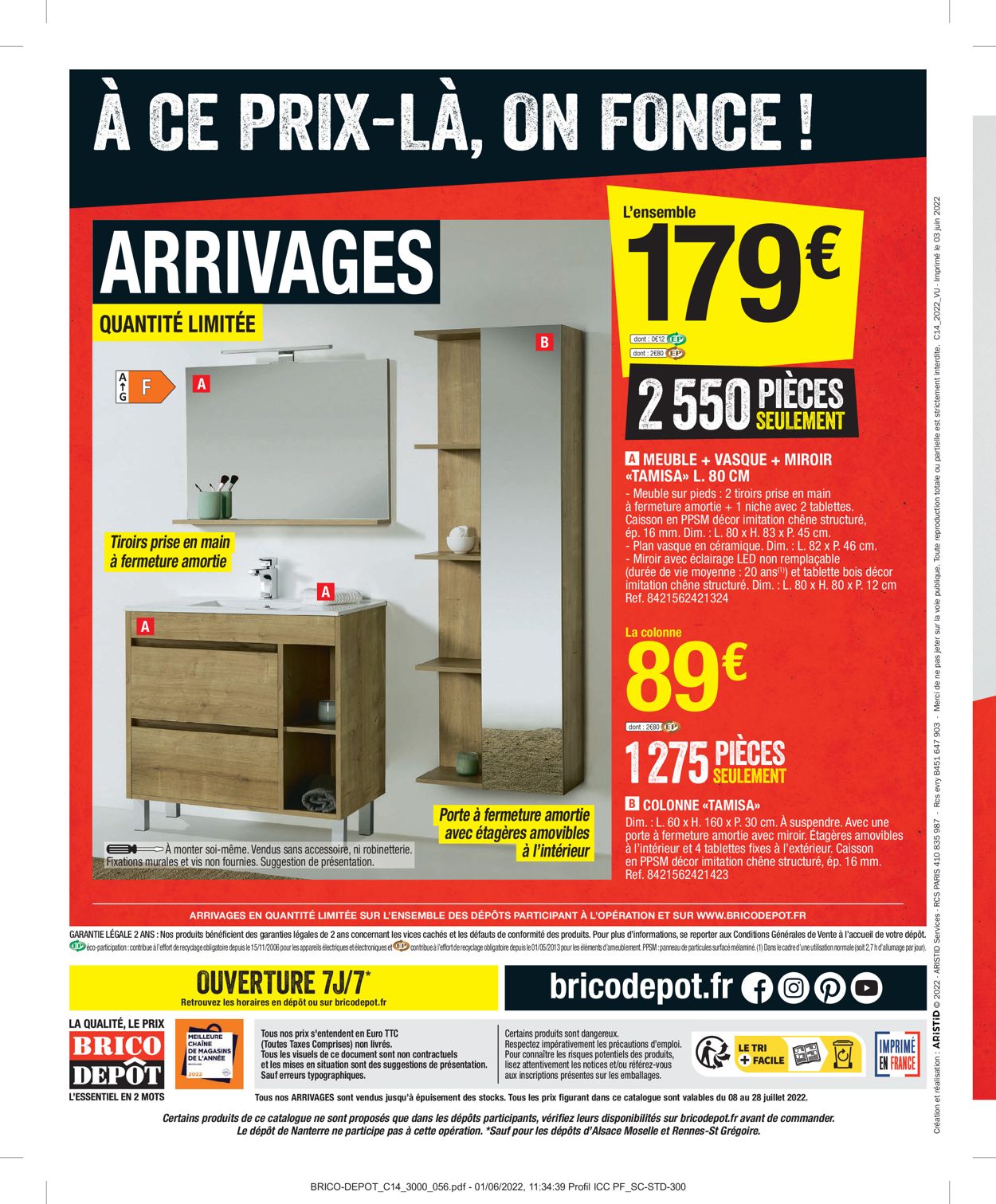 Brico Dépôt Catalogue - 08.07-28.07.2022 (Page 56)