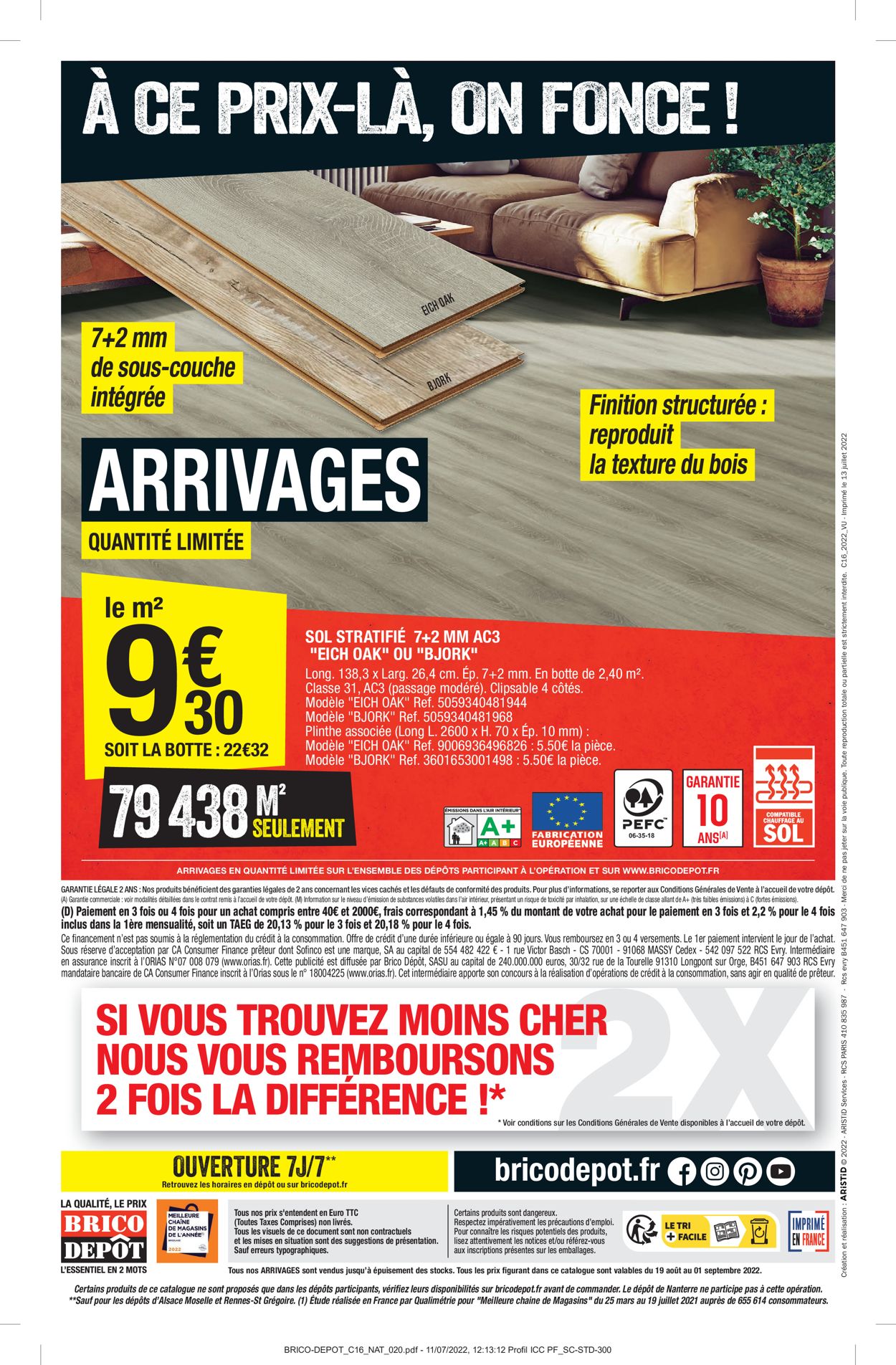 Brico Dépôt Catalogue - 18.08-01.09.2022 (Page 20)