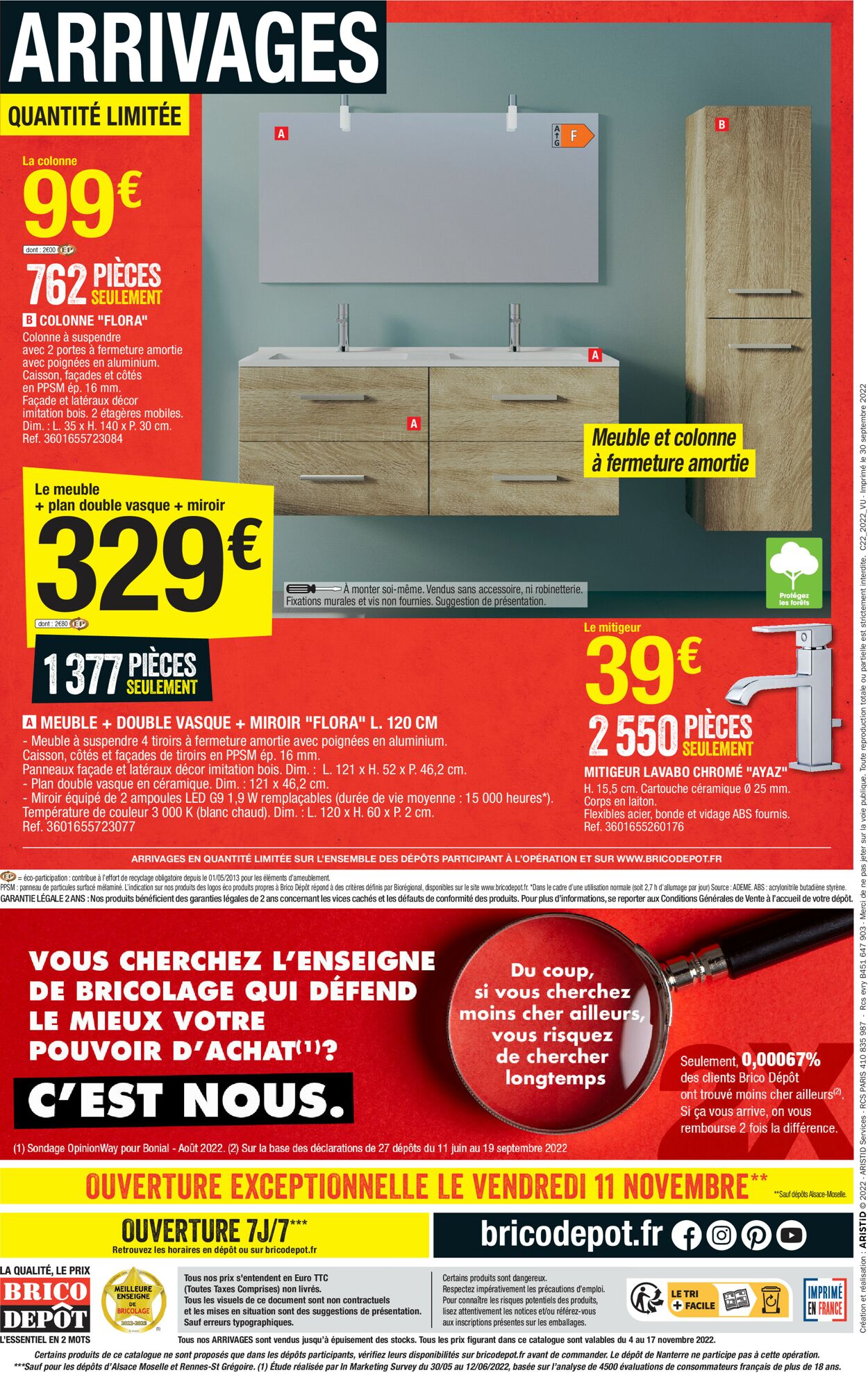 Brico Dépôt Catalogue - 03.11-17.11.2022 (Page 20)