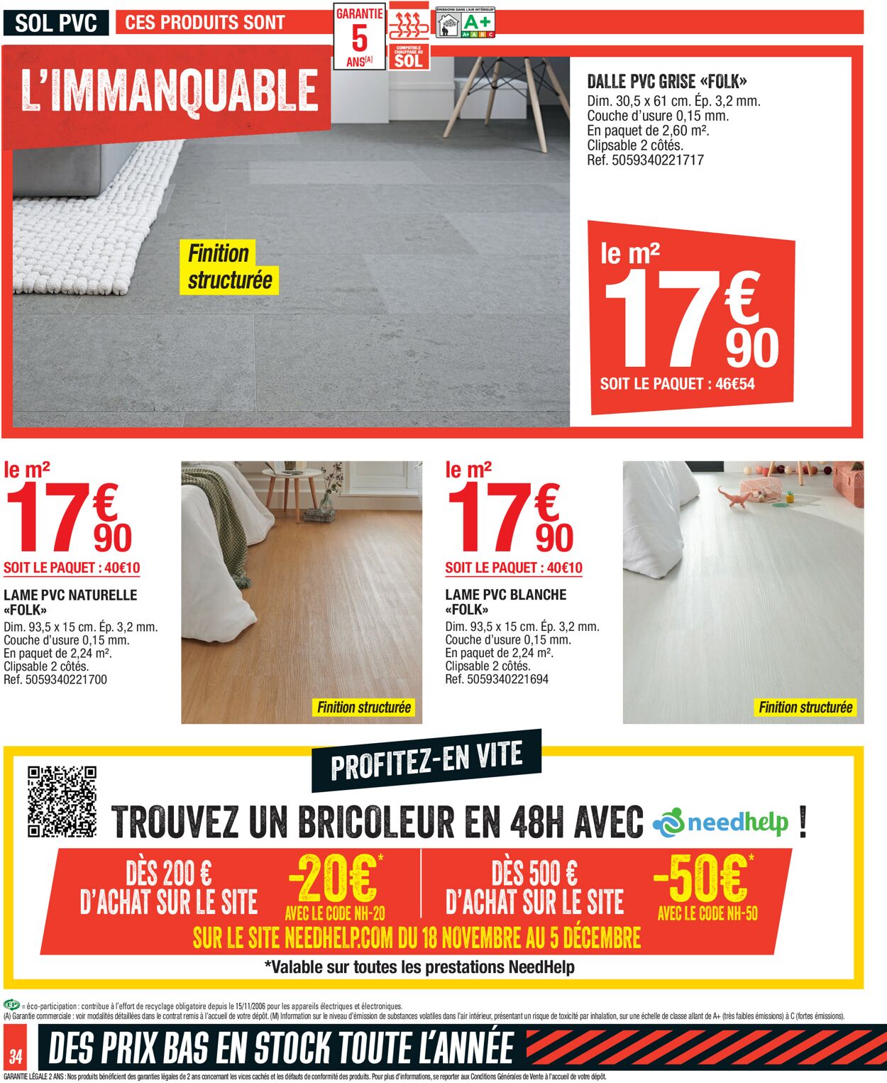 Brico Dépôt Catalogue - 17.11-08.12.2022 (Page 34)