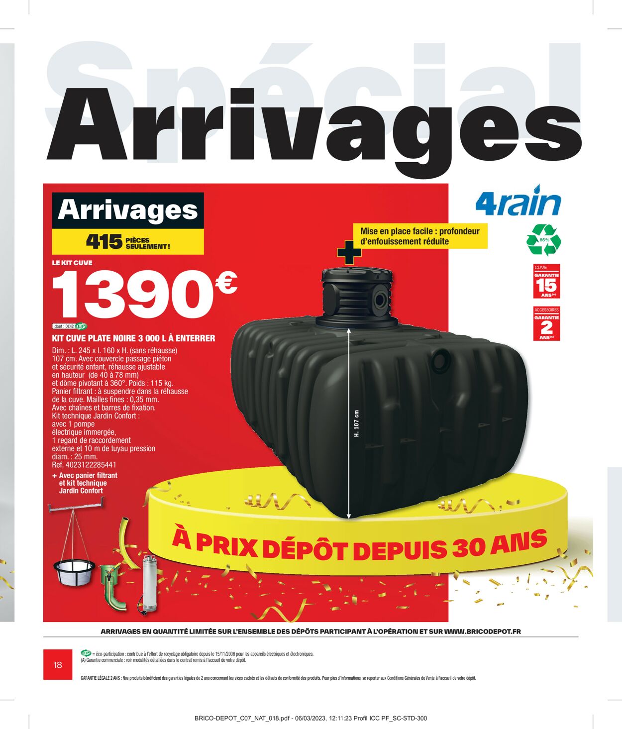 Brico Dépôt Catalogue - 06.04-27.04.2023 (Page 18)