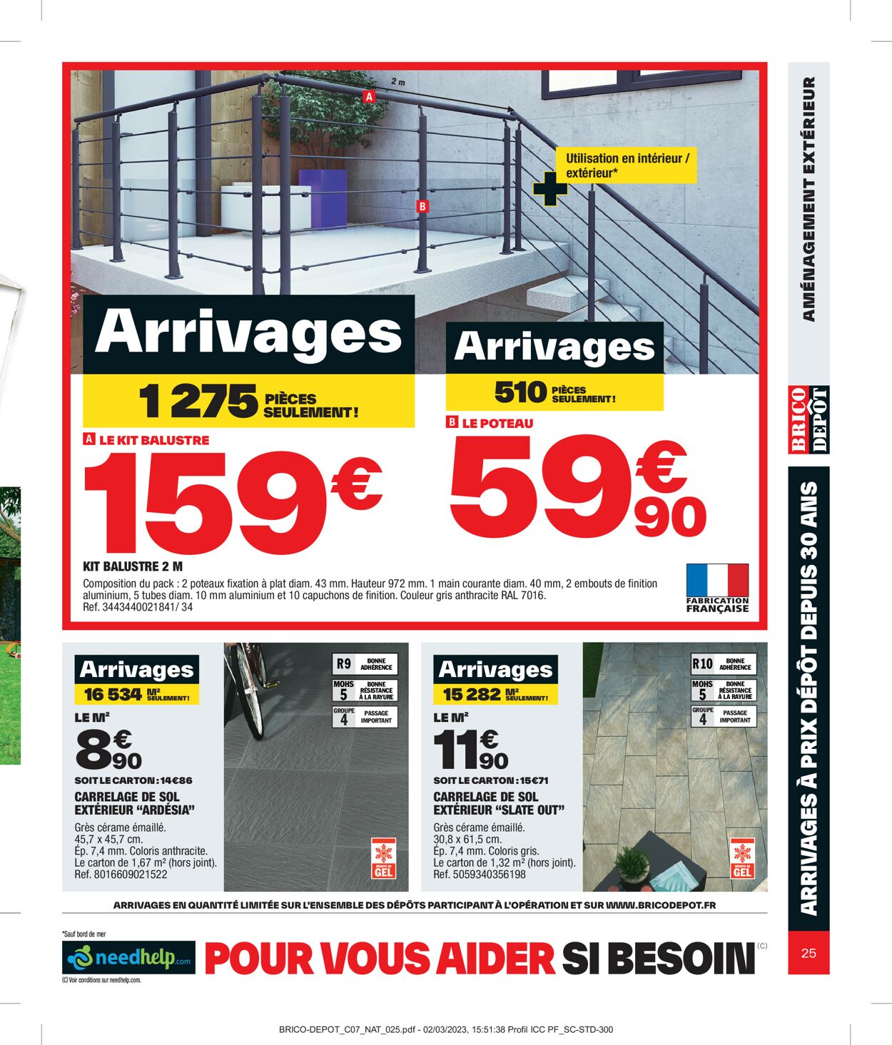 Brico Dépôt Catalogue - 06.04-27.04.2023 (Page 25)